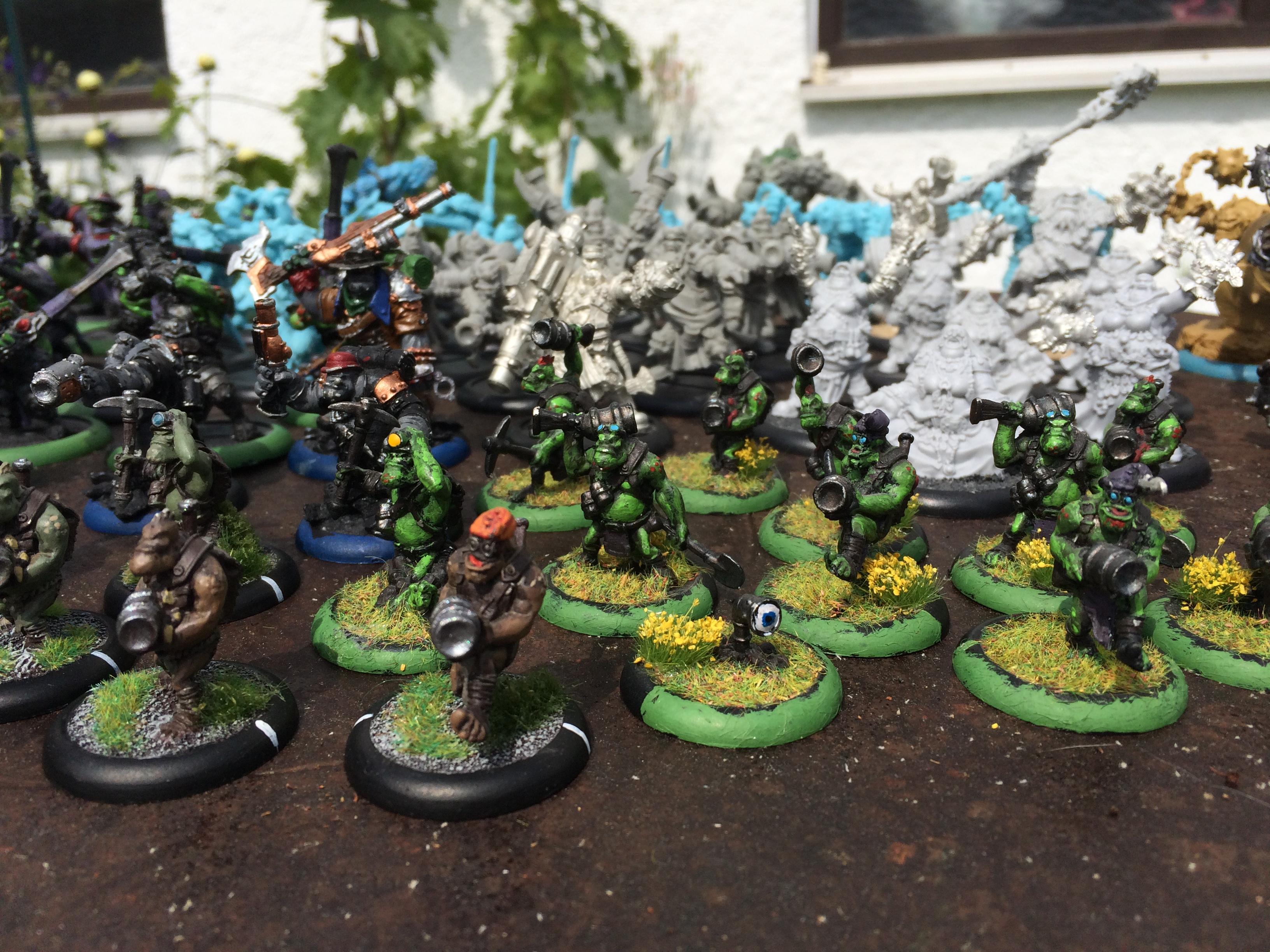 Berserkers, Charakters, Cryx, Cygnar, Khador, Minions, Sentinel, Trollbloods, Warjack