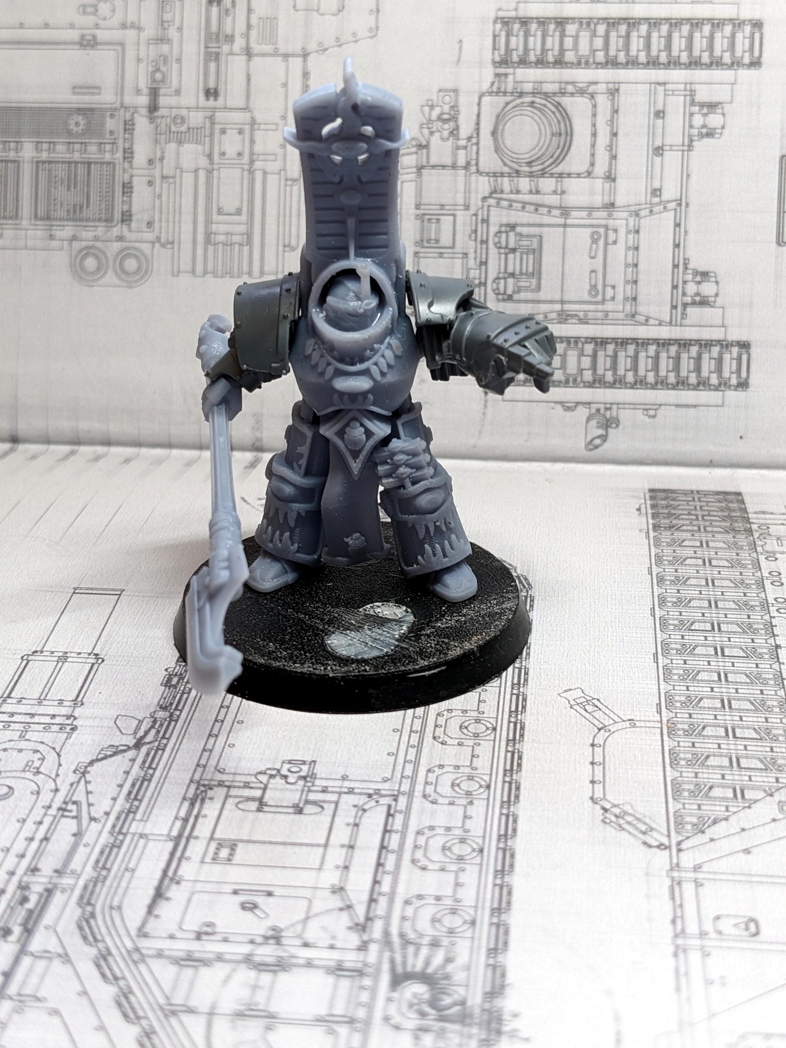 3d Print, Conversion, Terminator Armor, Thousand Sons