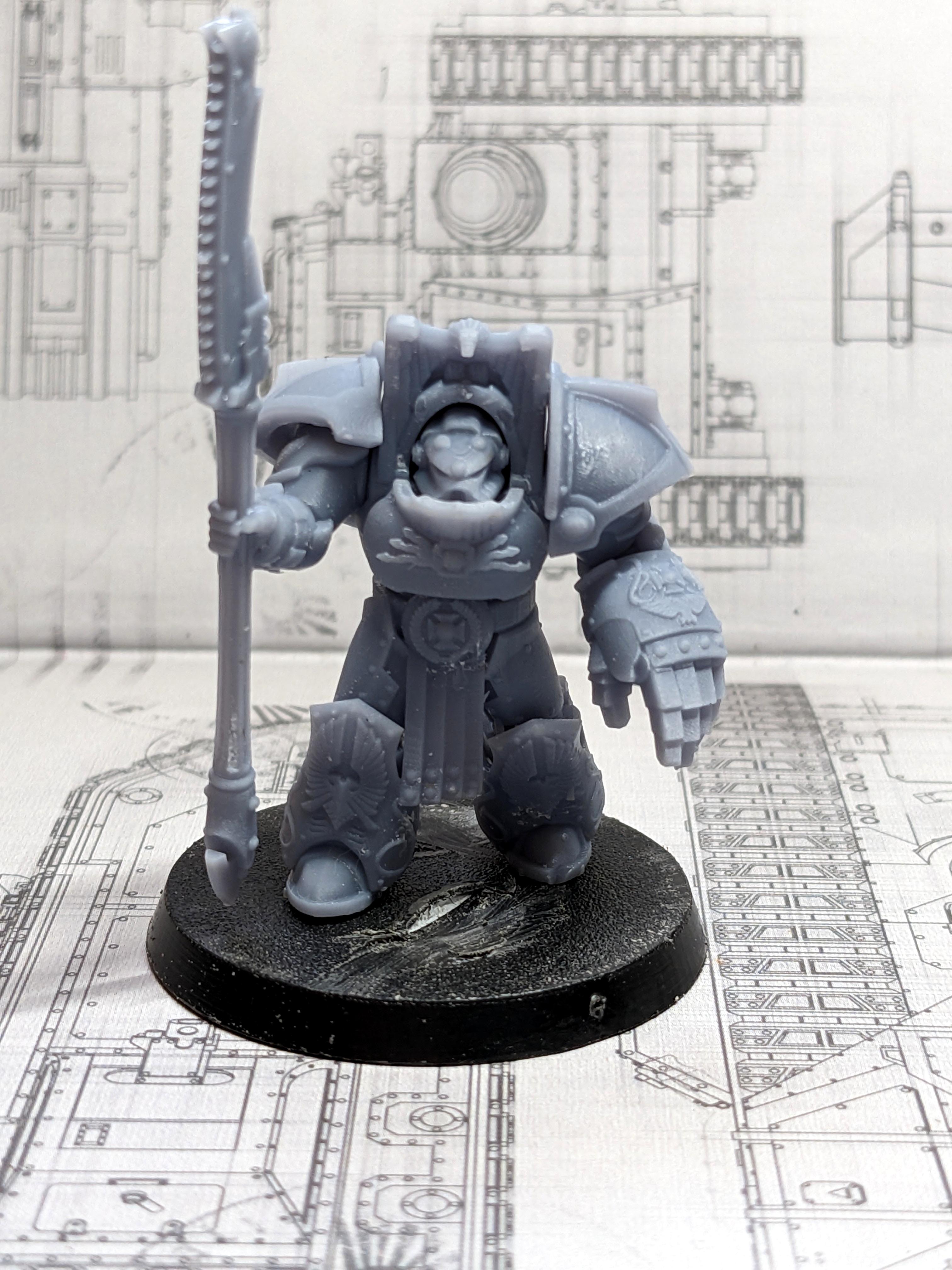 3d Print, Conversion, Terminator Armor, Thousand Sons