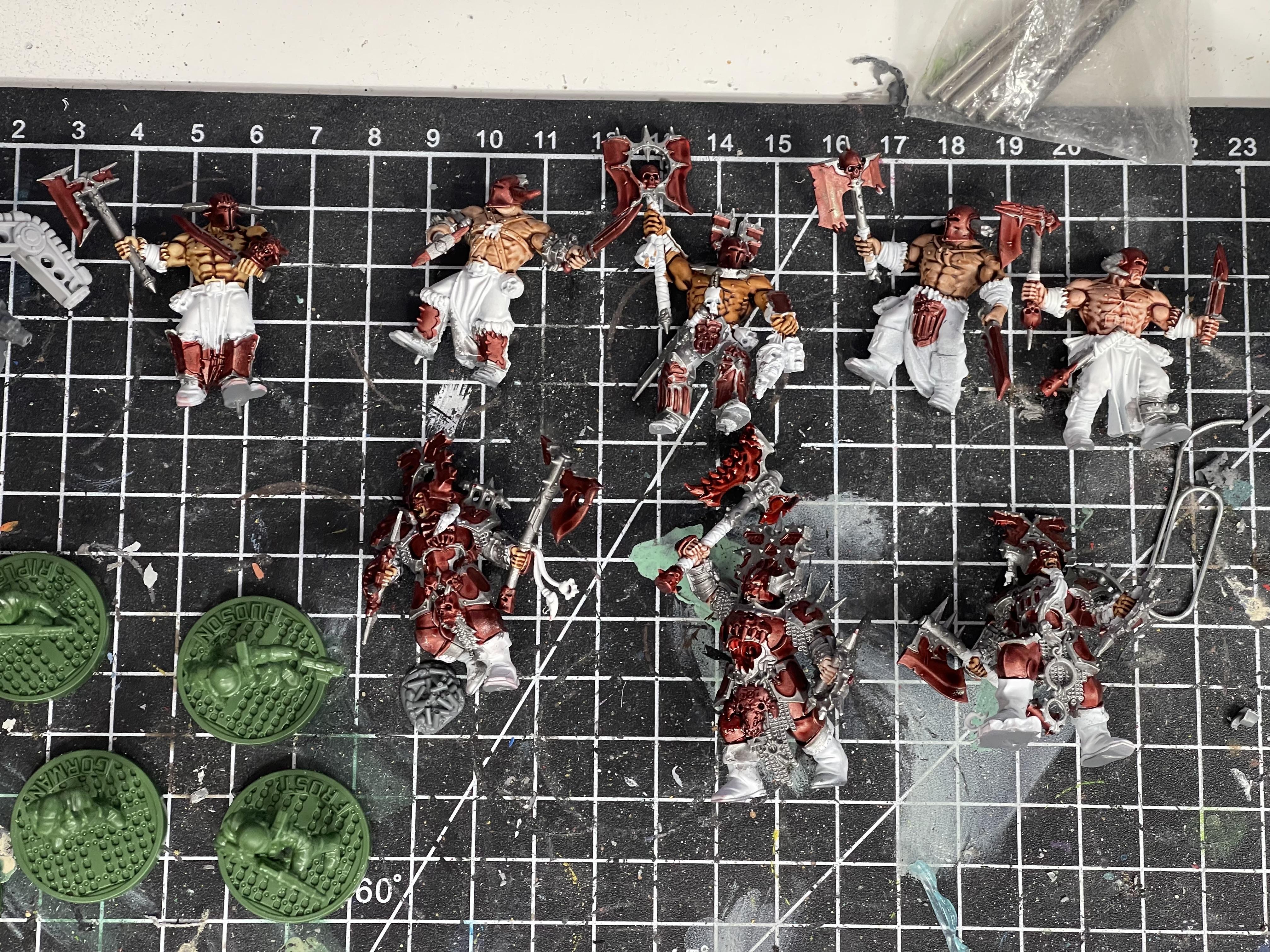 Blood Reavers, Blood Warriors, Bloodbound, Chaos, Khorne, Warhammer Fantasy