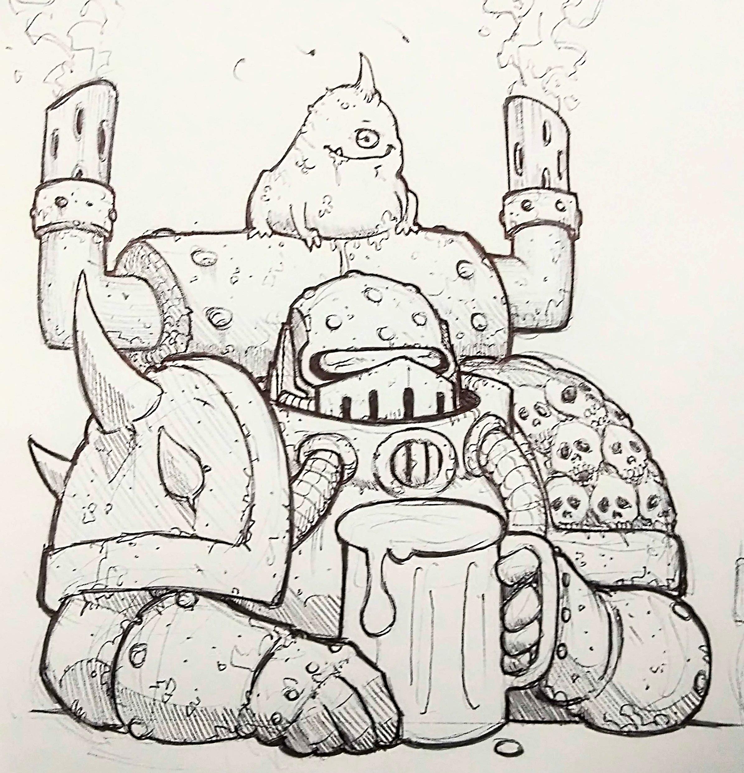 Deathguard Breaktime