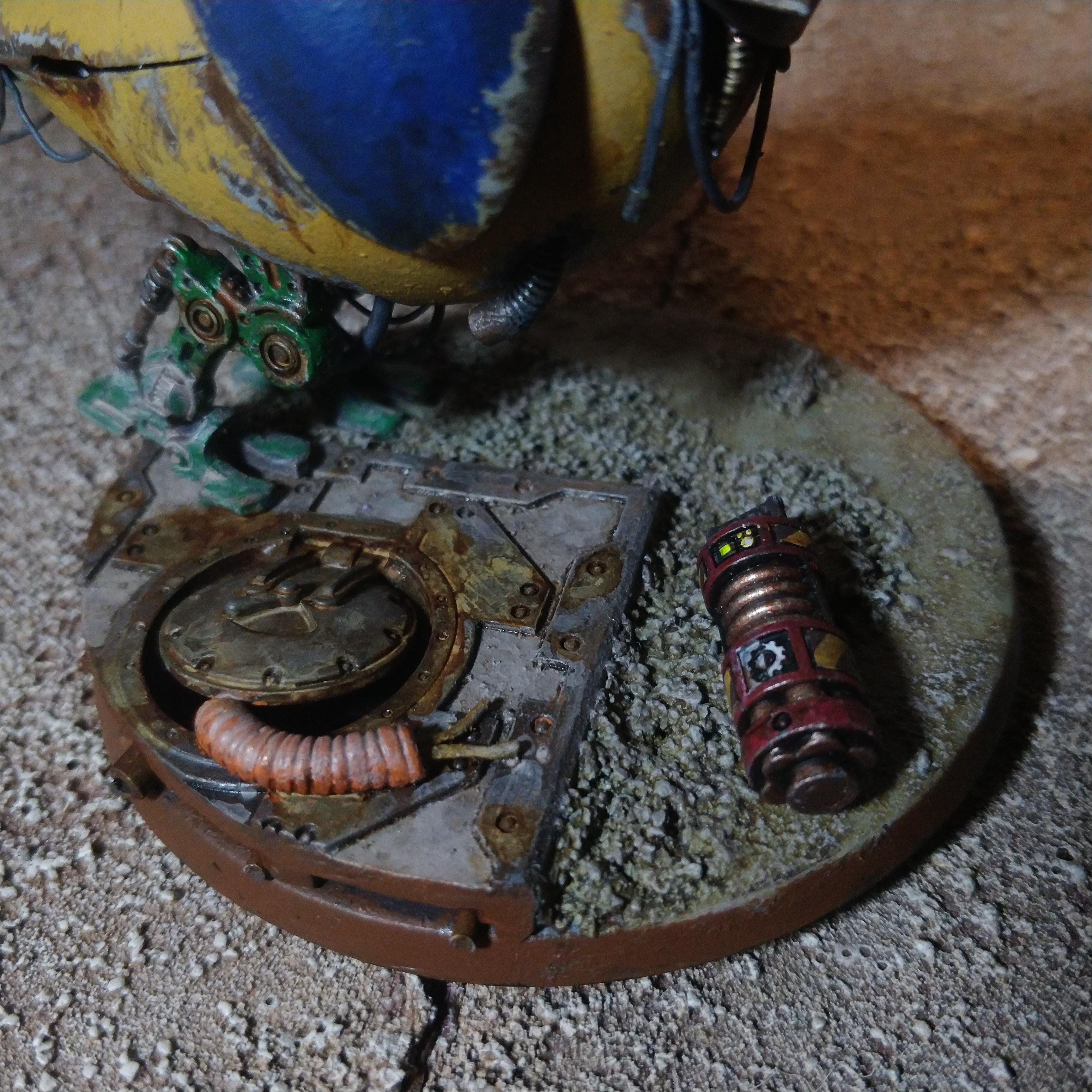 Ash Wastes, Bird, Inq28, Inquisimunda, N17, Necromunda, Robot, Servitors, Stalenhag, St�lenhag