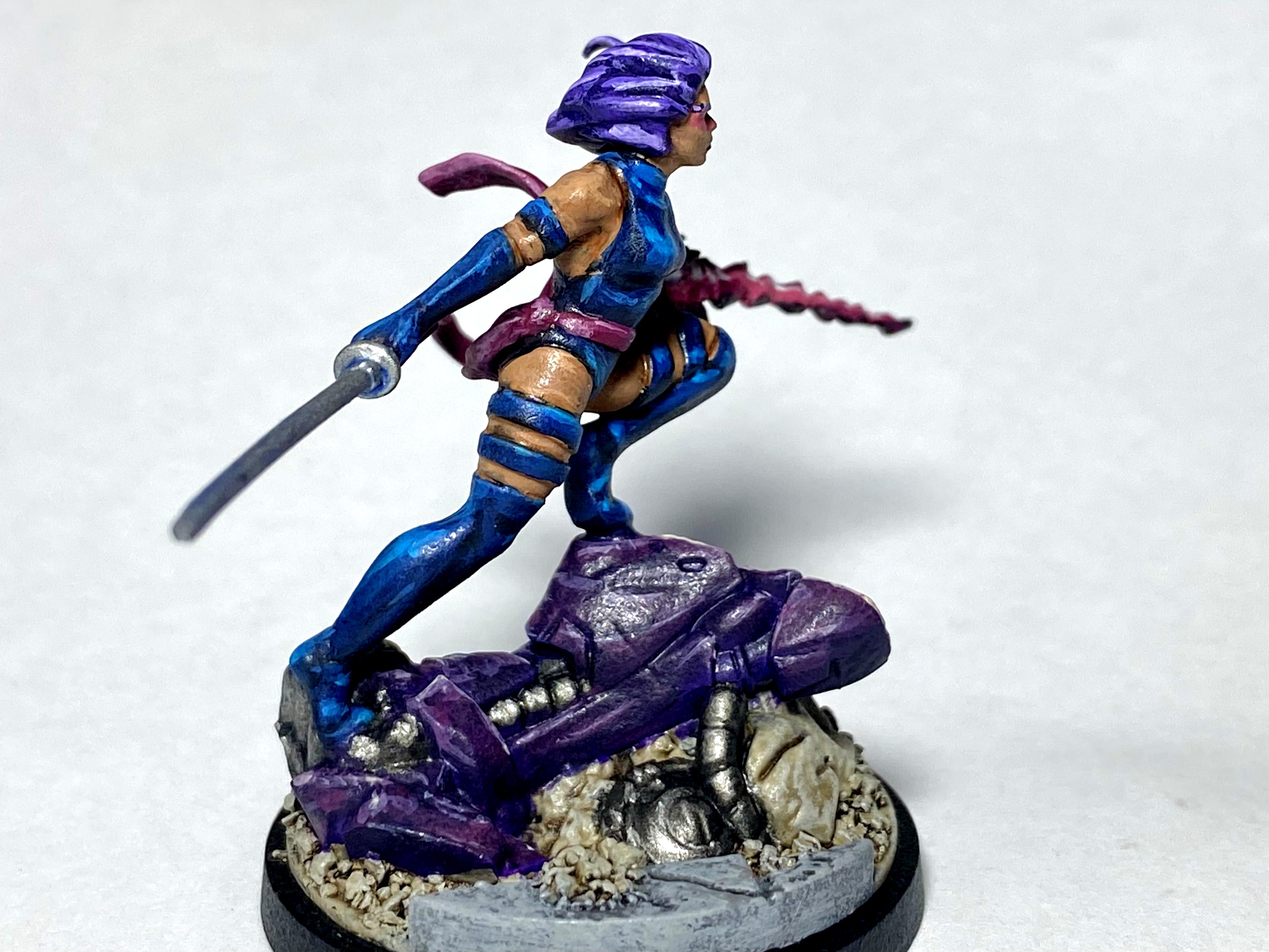 Amg, Atomic Mass Games, Infinity, Marvel Crisis Protocol, Mcp, Mutant, Psylocke, Telepath, Uncanny, X-men
