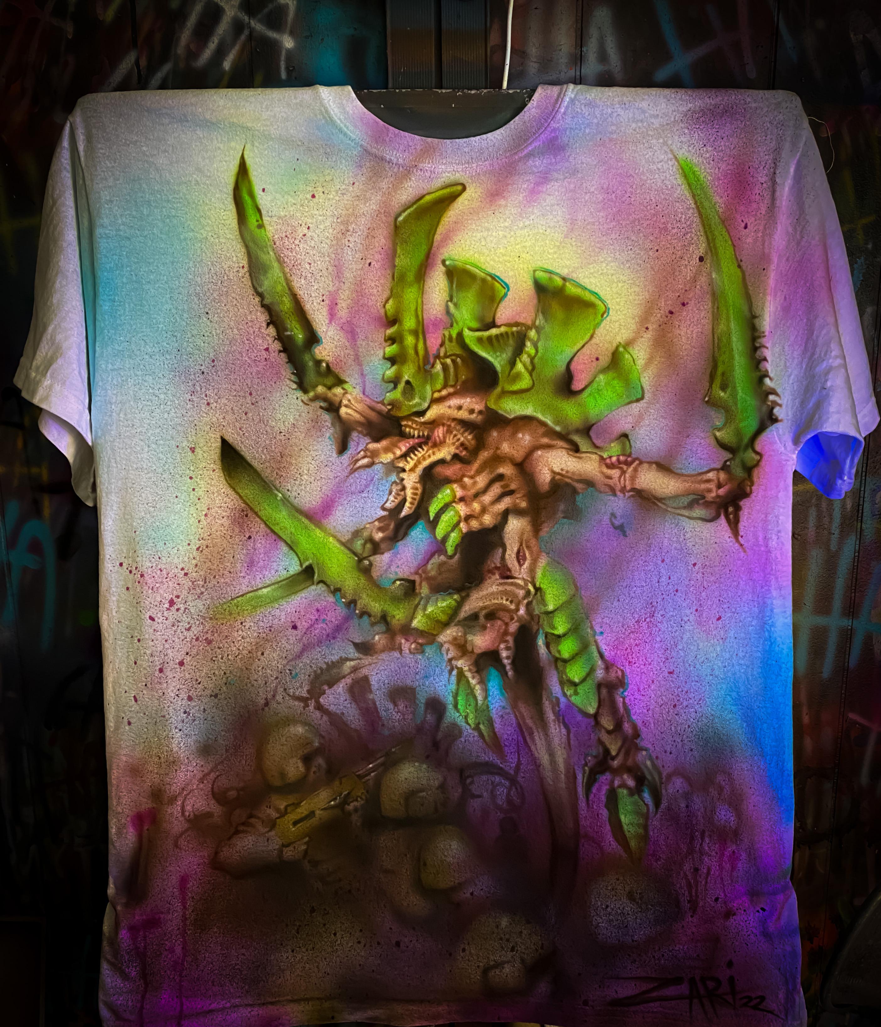 Airbrushed, Tyranids, Warhammer 40,000