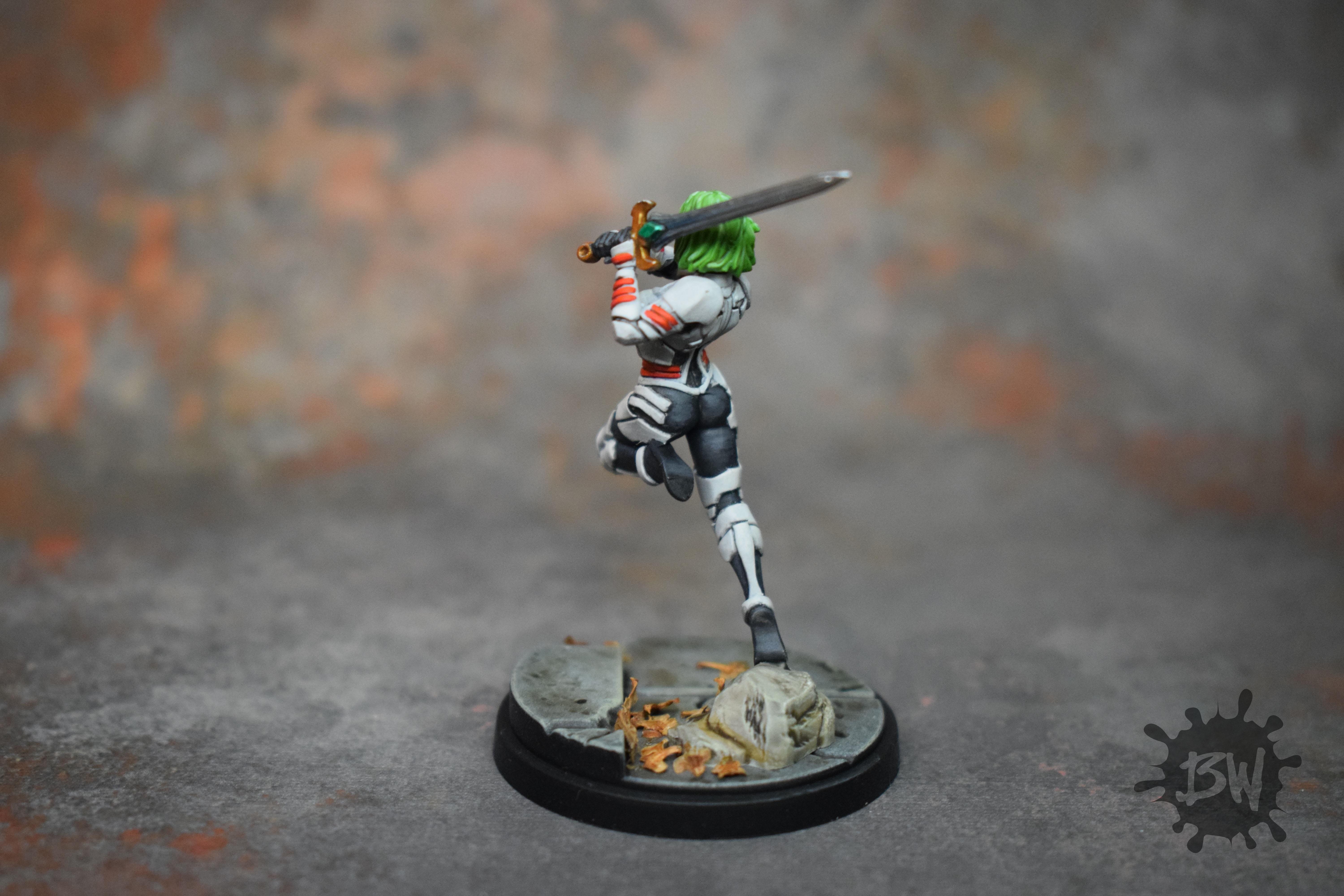 Amg, Atomic Mass Games, Bw, Gamora, Marvel, Marvel Crisys Protocol, Mcp