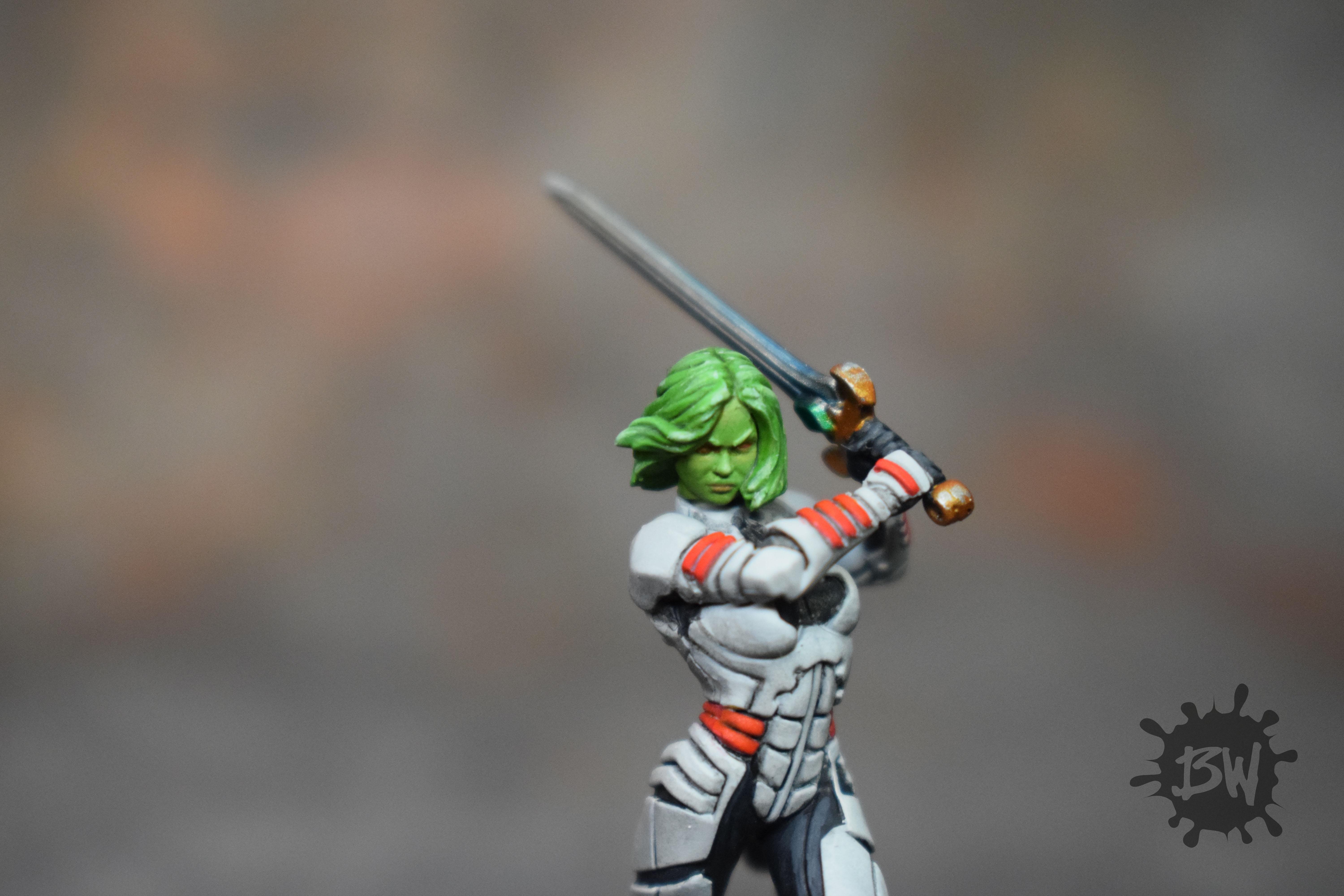 Amg, Atomic Mass Games, Bw, Gamora, Marvel, Marvel Crisys Protocol, Mcp