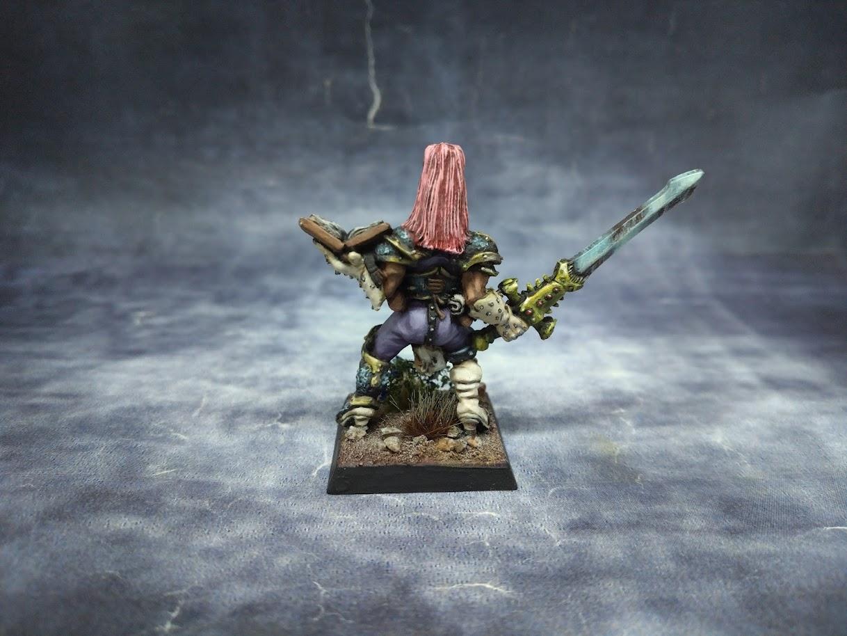 Champion, Chaos, Citadel, Games Workshop, Jes Goodwin, June 2023, Oldhammer, Realms Of Chaos, Slaanesh