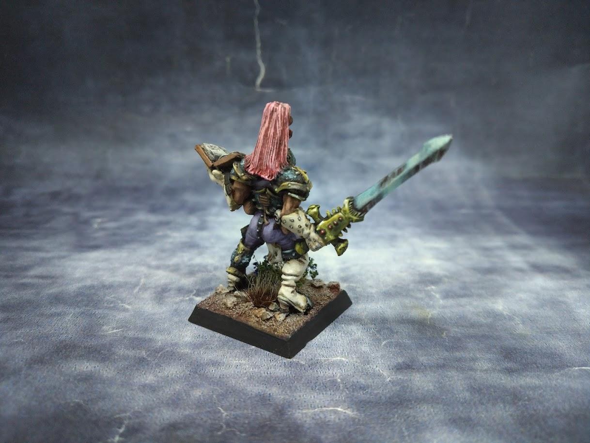 Champion, Chaos, Citadel, Games Workshop, Jes Goodwin, June 2023, Oldhammer, Realms Of Chaos, Slaanesh