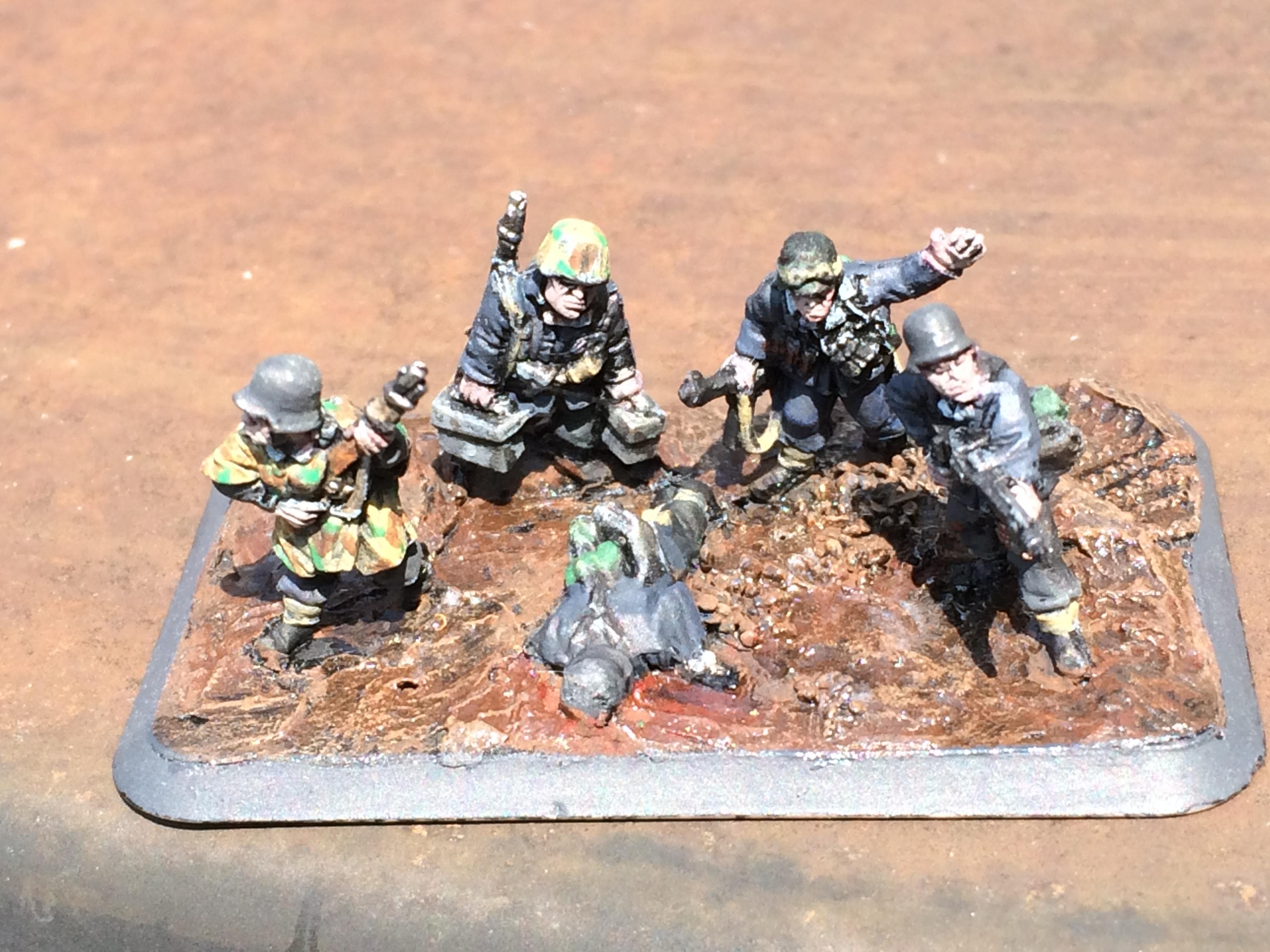 Flames Of War, Germans, Panzer 3, Stug, Stuh, Tank
