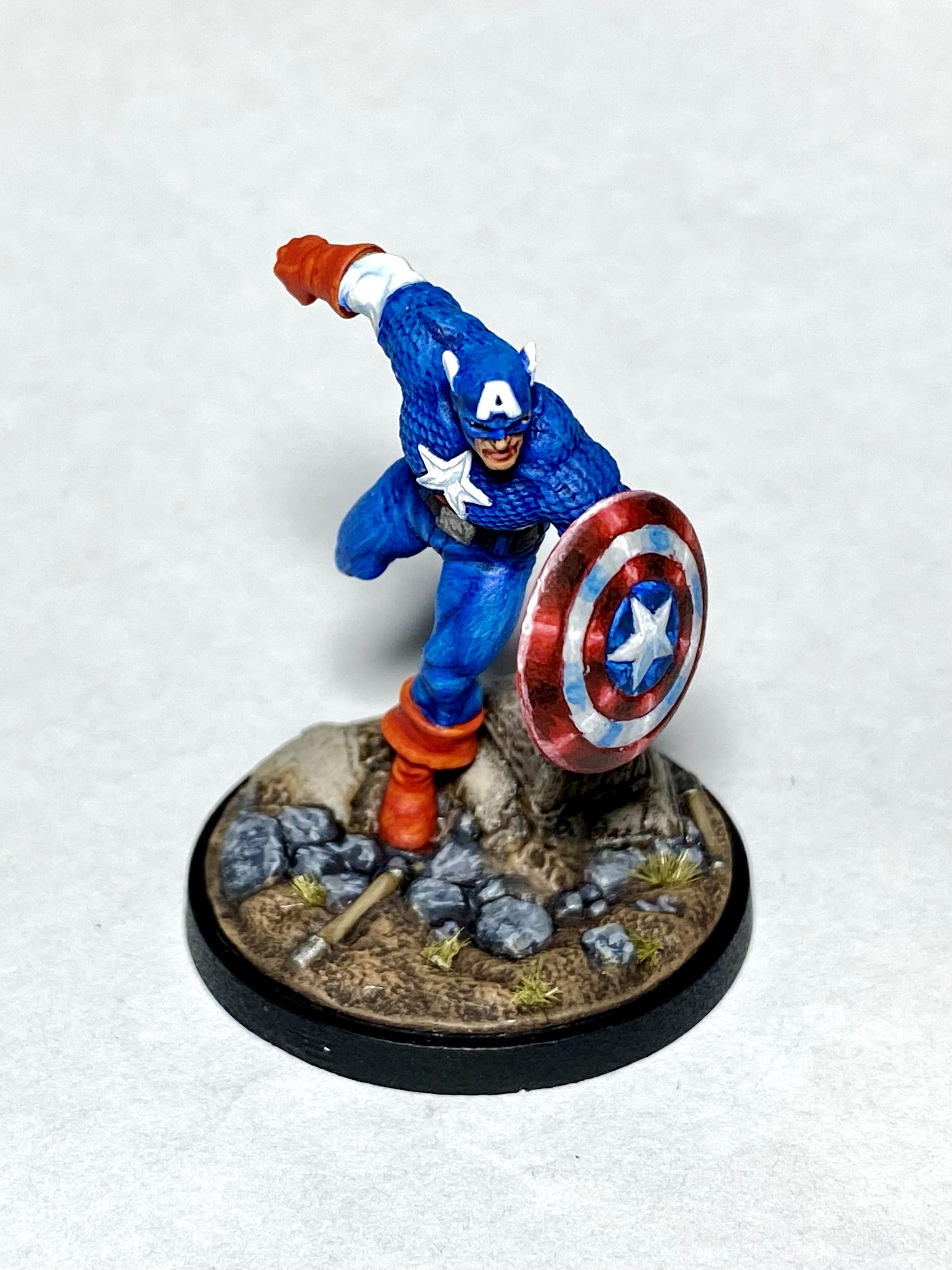 Amg, Atomic Mass Games, Avengers, Captain America, Infinity, Marvle Crisis Protocol, Mcp, Steve Rogers
