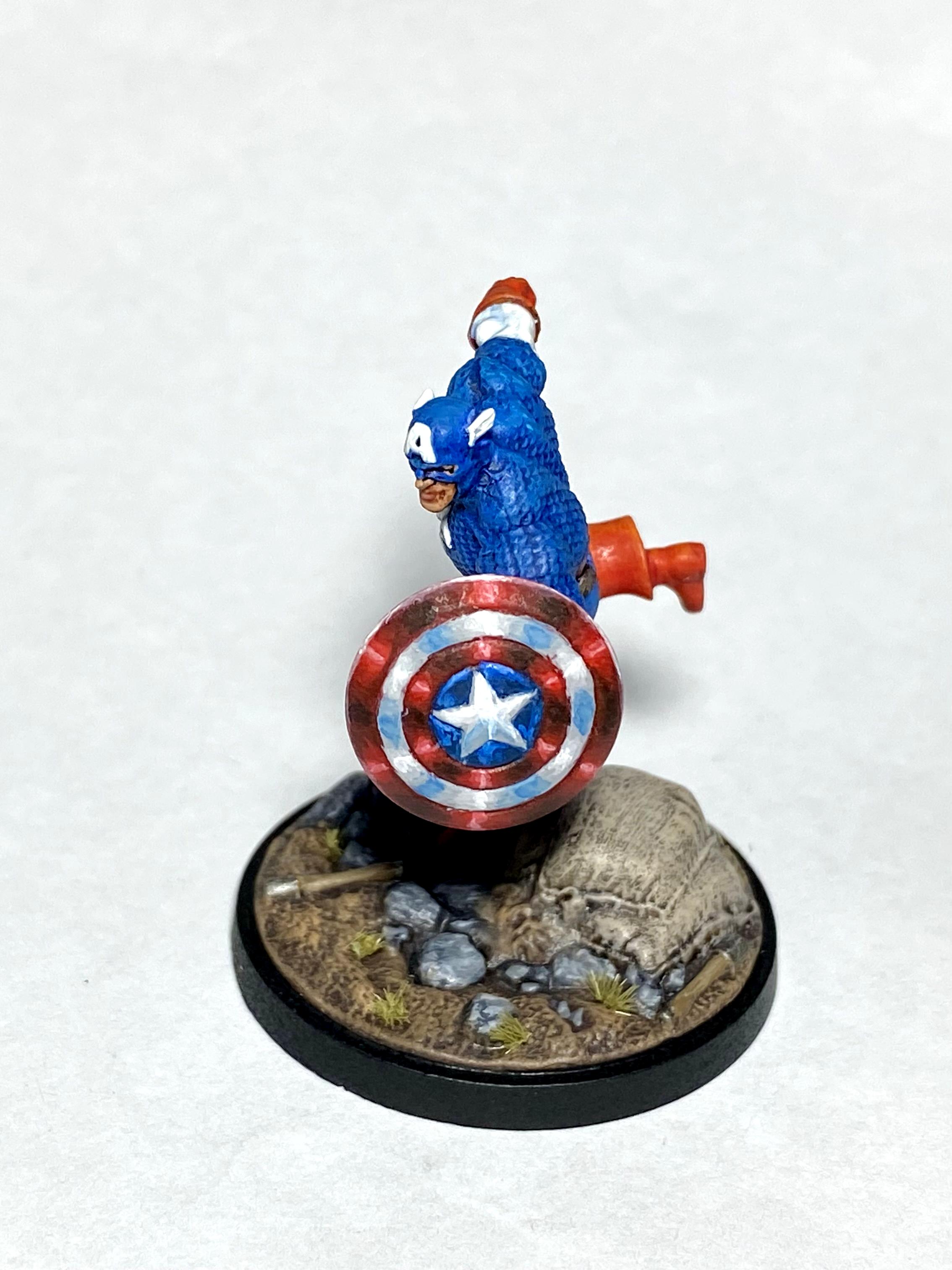 Amg, Atomic Mass Games, Avengers, Captain America, Infinity, Marvle Crisis Protocol, Mcp, Steve Rogers