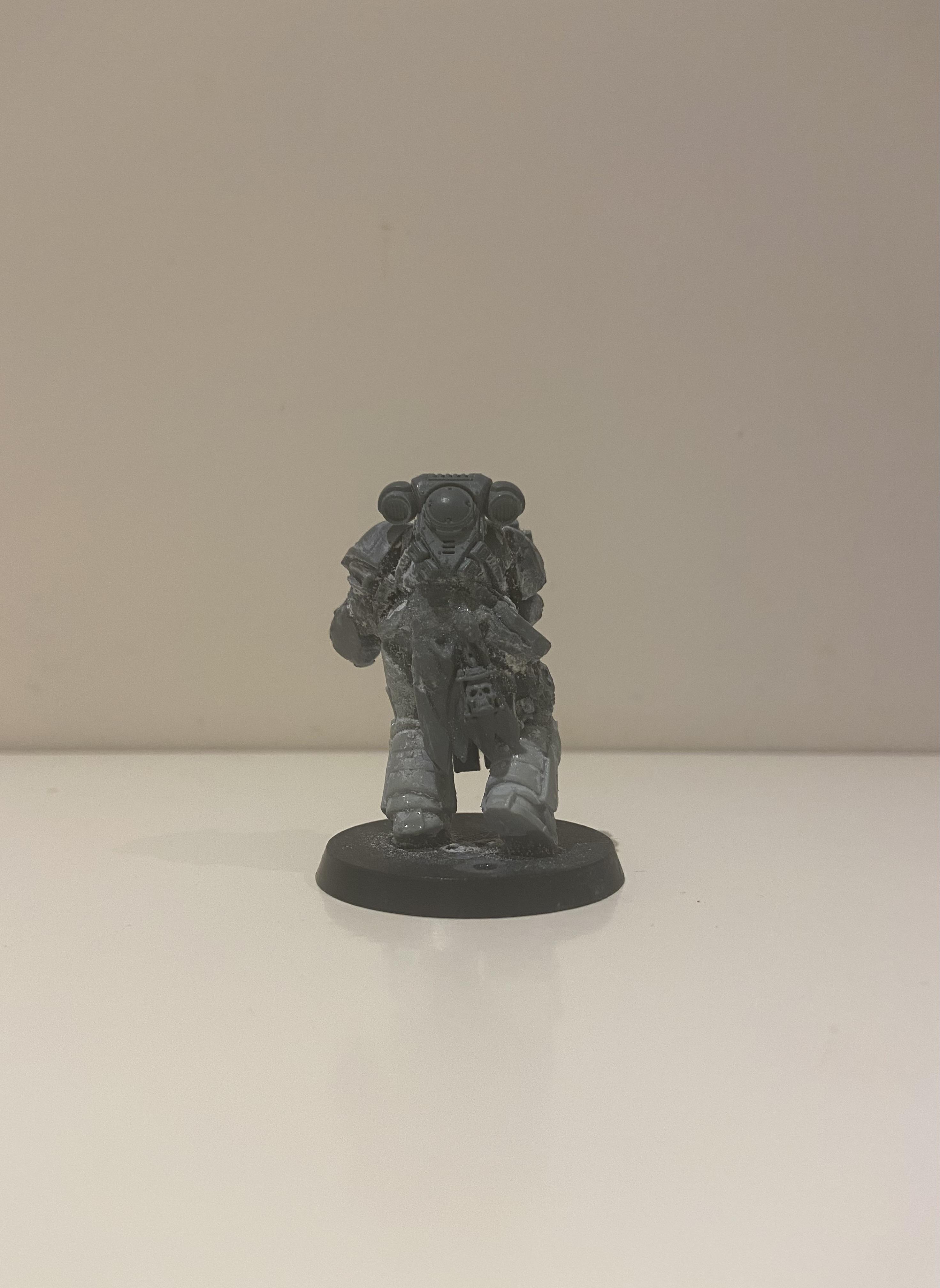 Truescale Space Marine Librarian Back