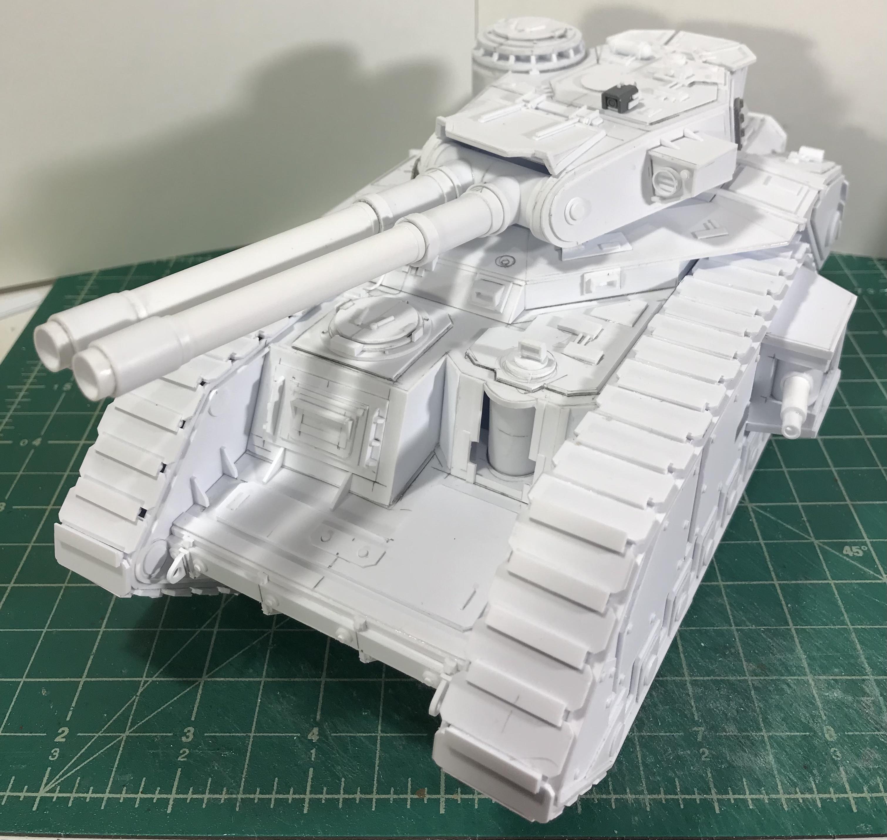 Banebalde, Plasticard, Scratch Build, Super-heavy
