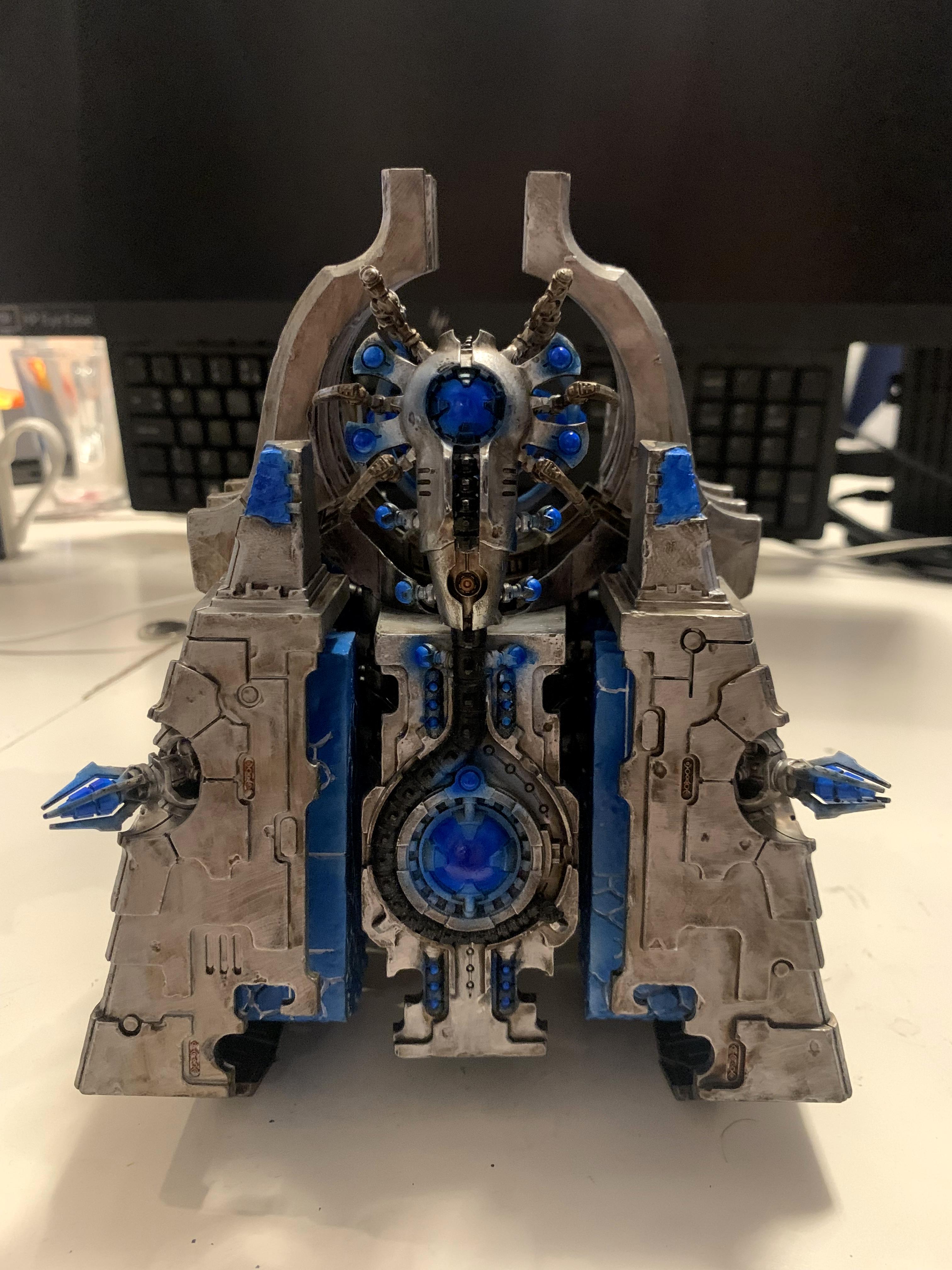 Necrons, Snowcorns - Monolith - Progress 10