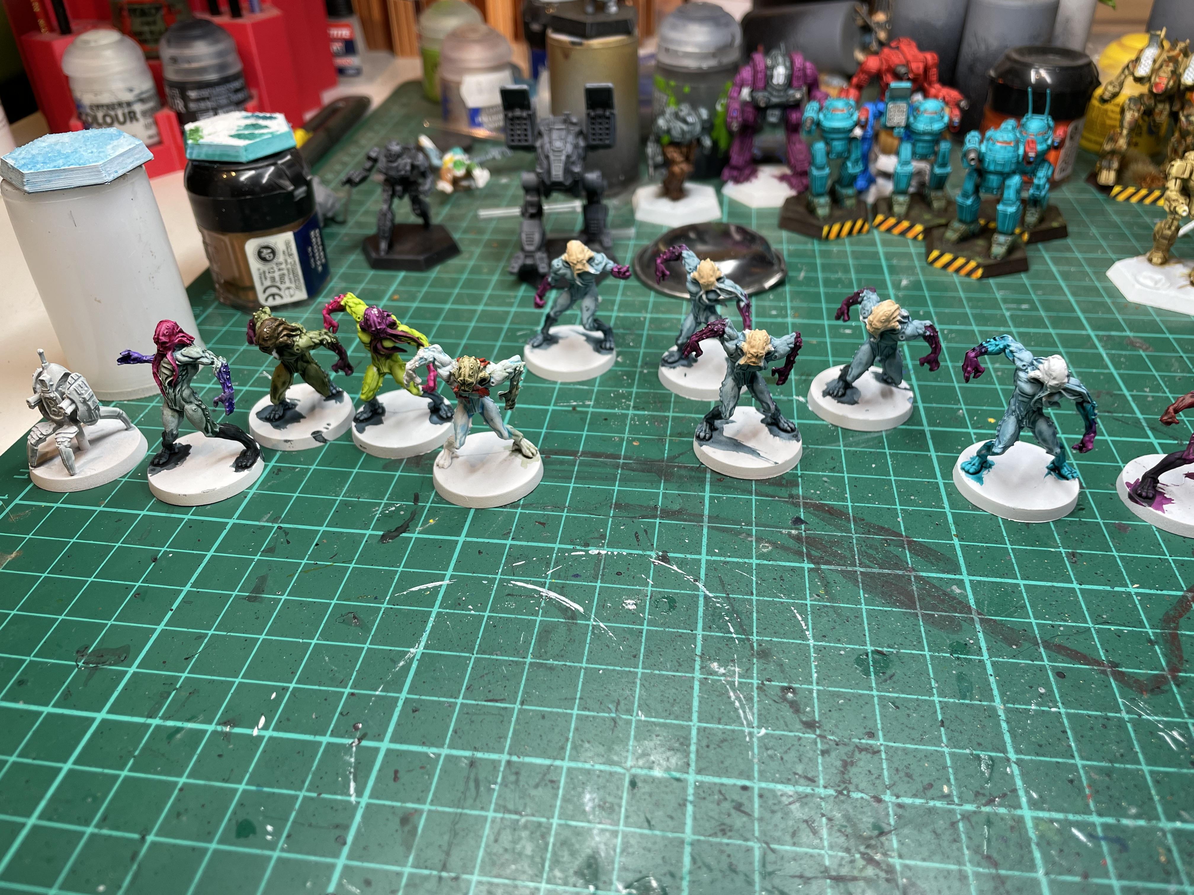 Invader, Workers, Xenos, Zombicide