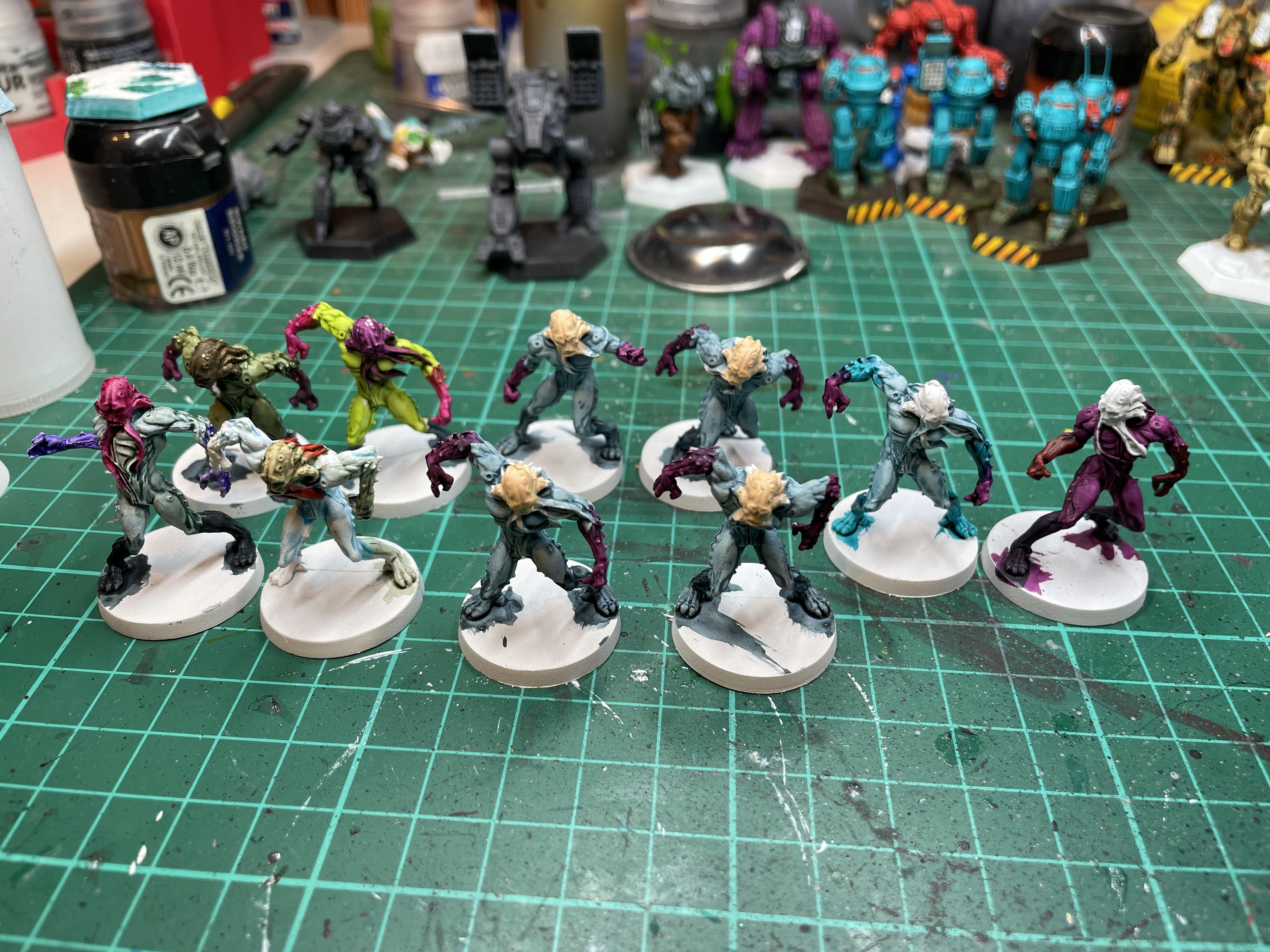 Invader, Workers, Xenos, Zombicide