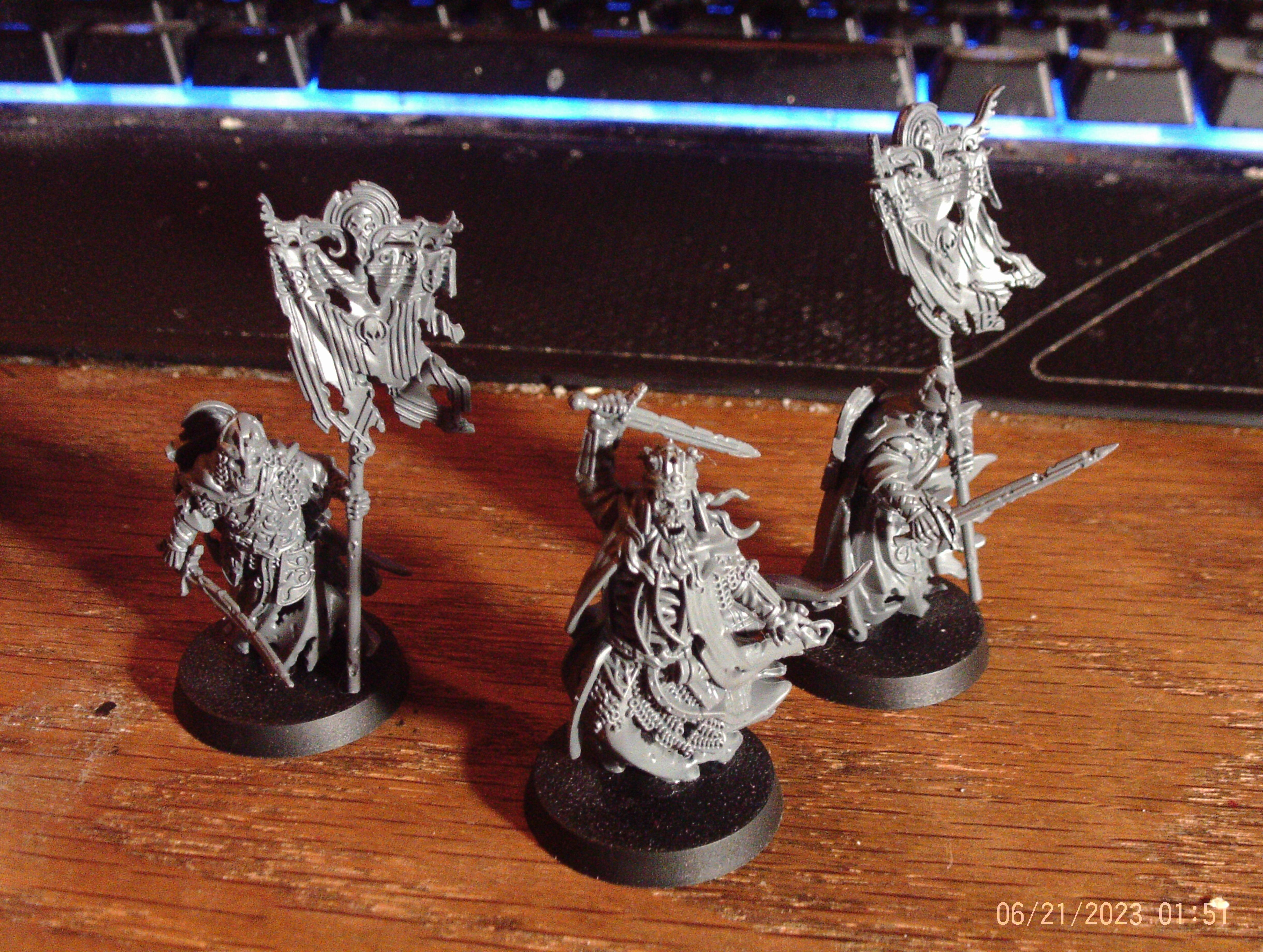 King of the Dead and Heralds assembled