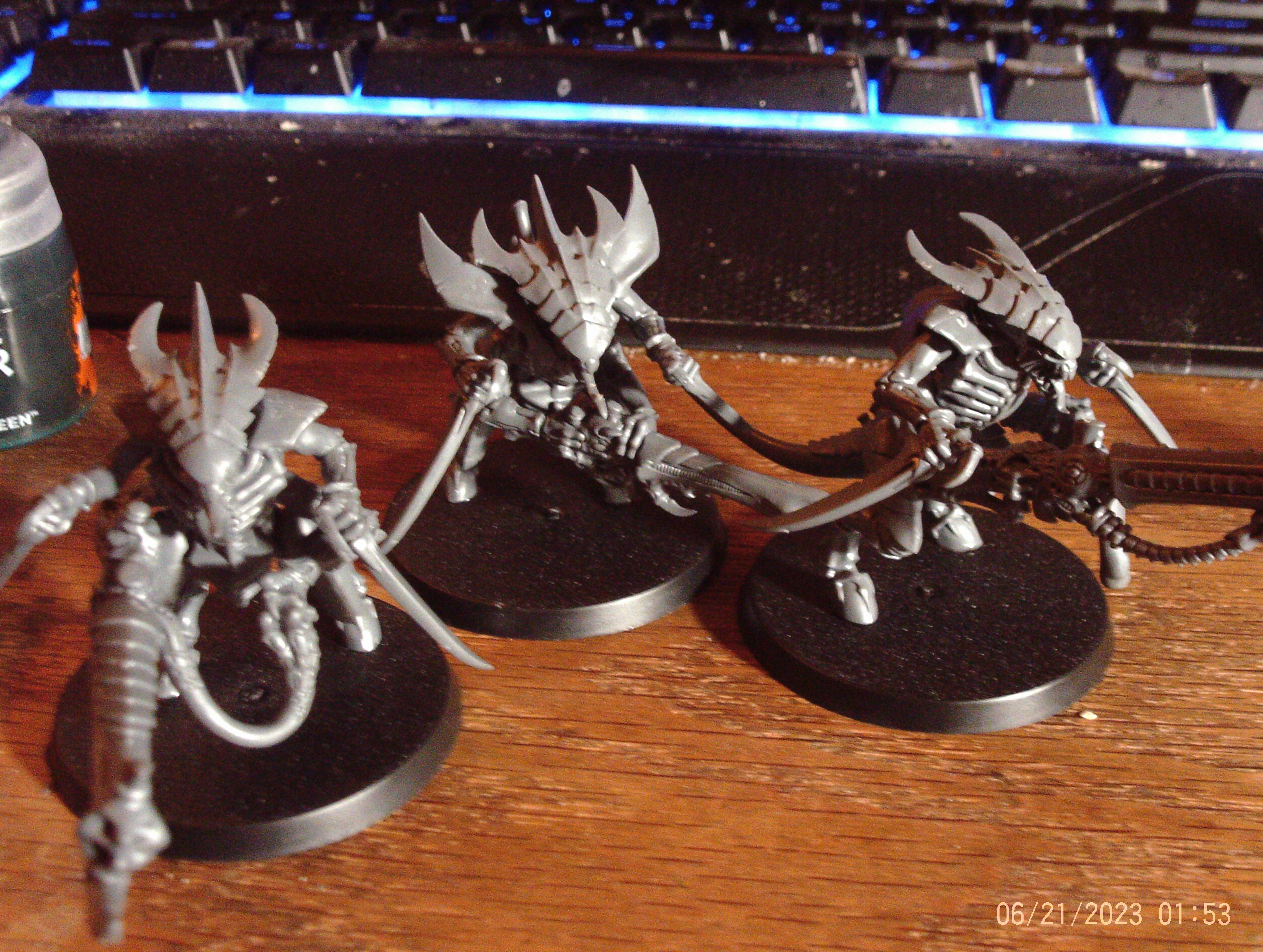 Tyranid Warriors assembled