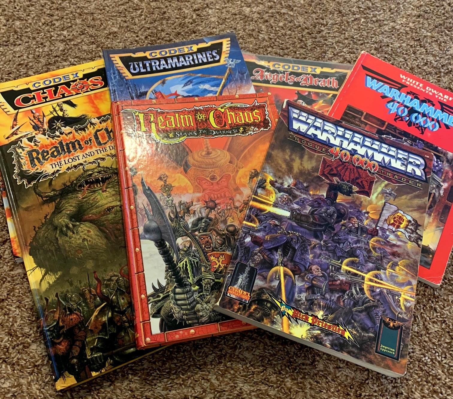 Books, Realm Of Chaos, Rogue Trader