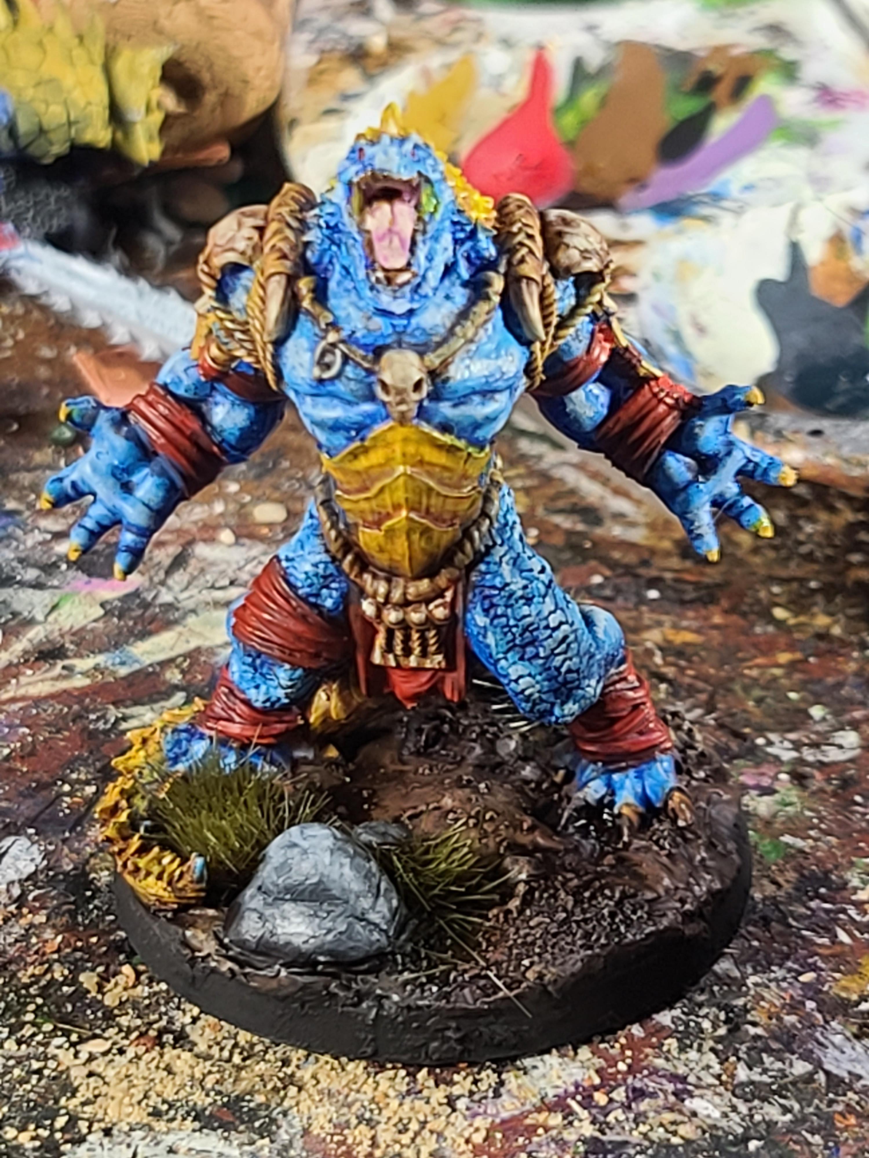 Blood Bowl, Greebo Games, Krogaton, Kroxigor, Lizardmen, Warhammer Fantasy
