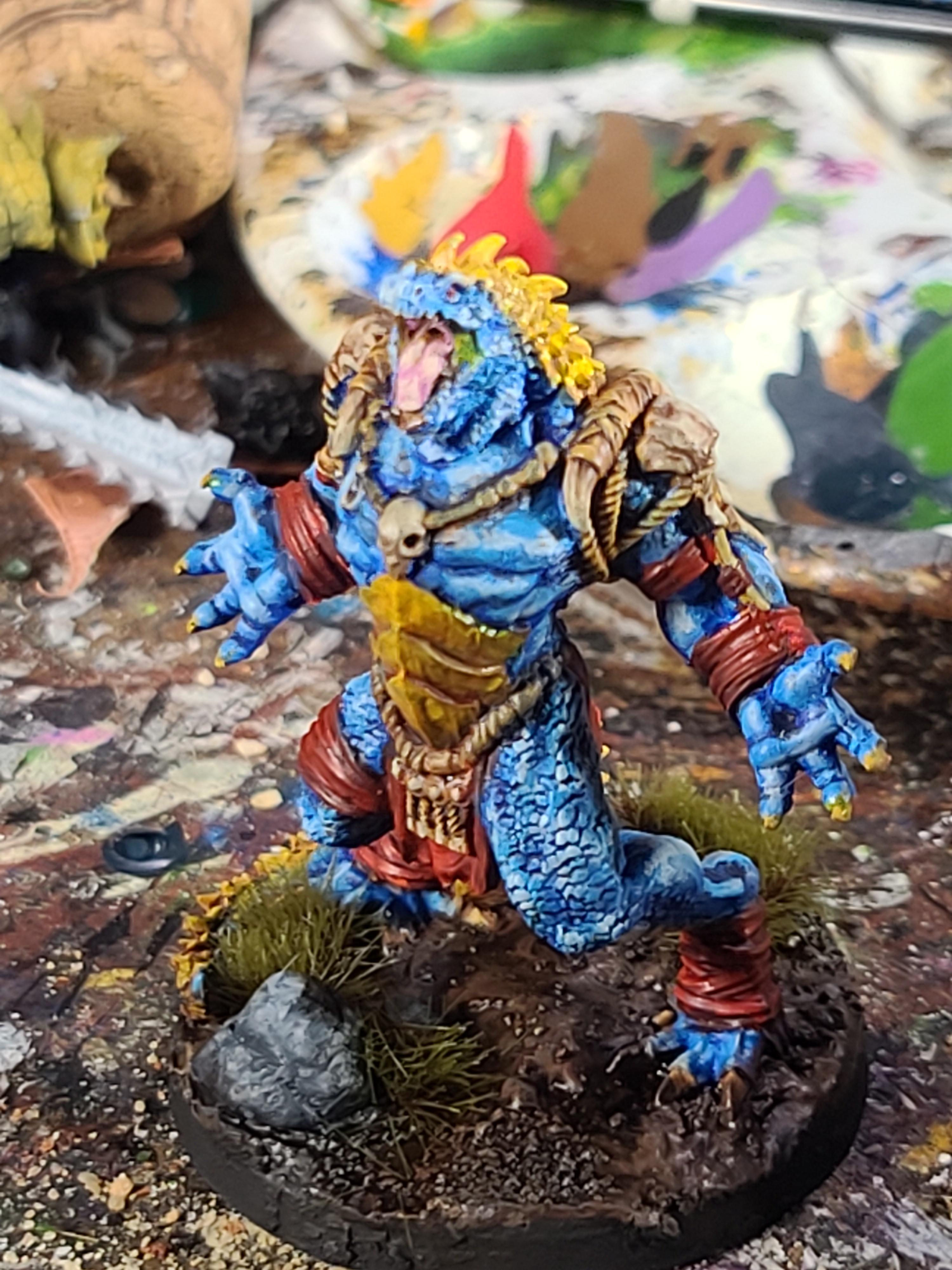 Blood Bowl, Greebo Games, Krogaton, Kroxigor, Lizardmen, Warhammer Fantasy