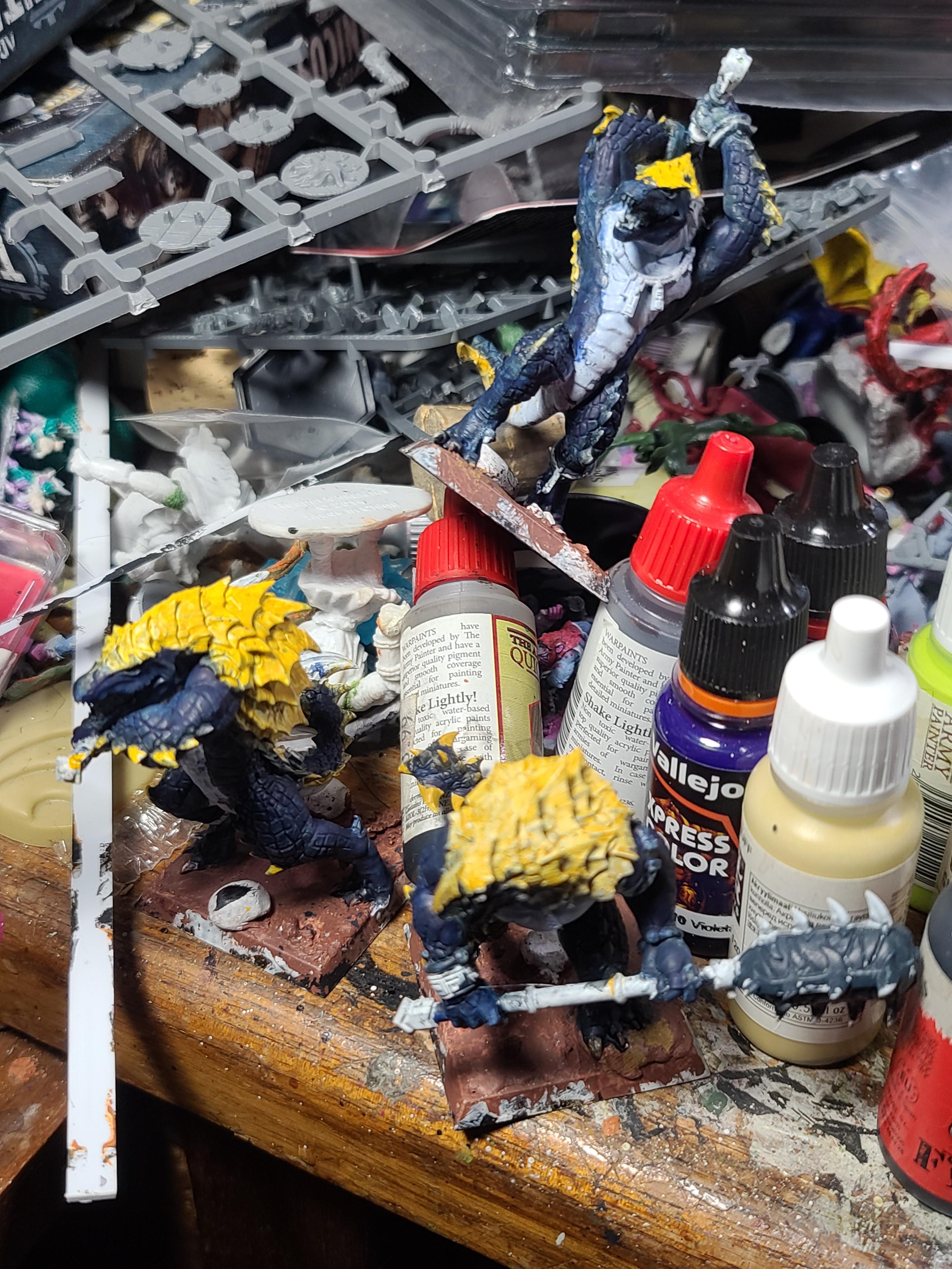 Fantasy Battle, Games Workshop, Kroxigor, Lizardmen, Warhammer Fantasy