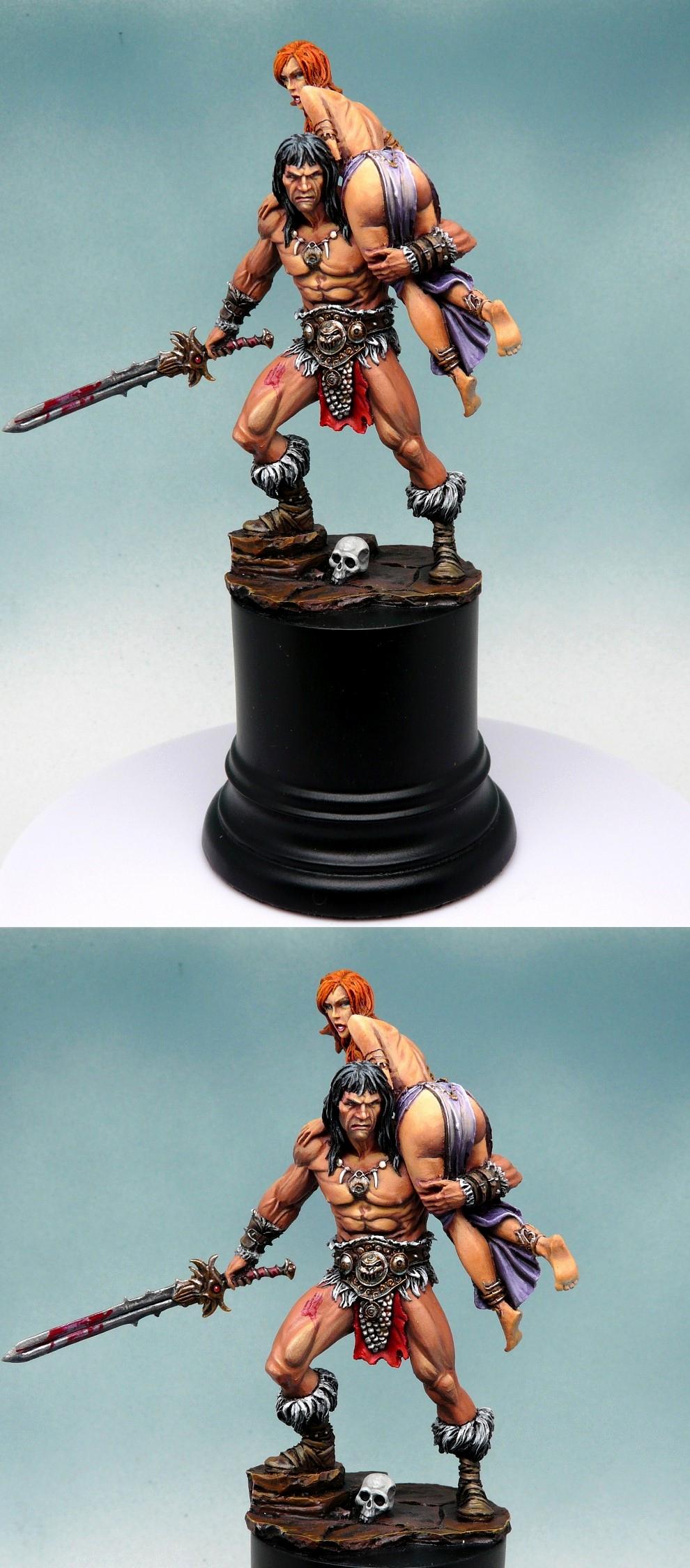 Conan, Conan The Barbarian, Conan The Cimmerian, Heroic Fantasy, Princess, Sword And Sorcery