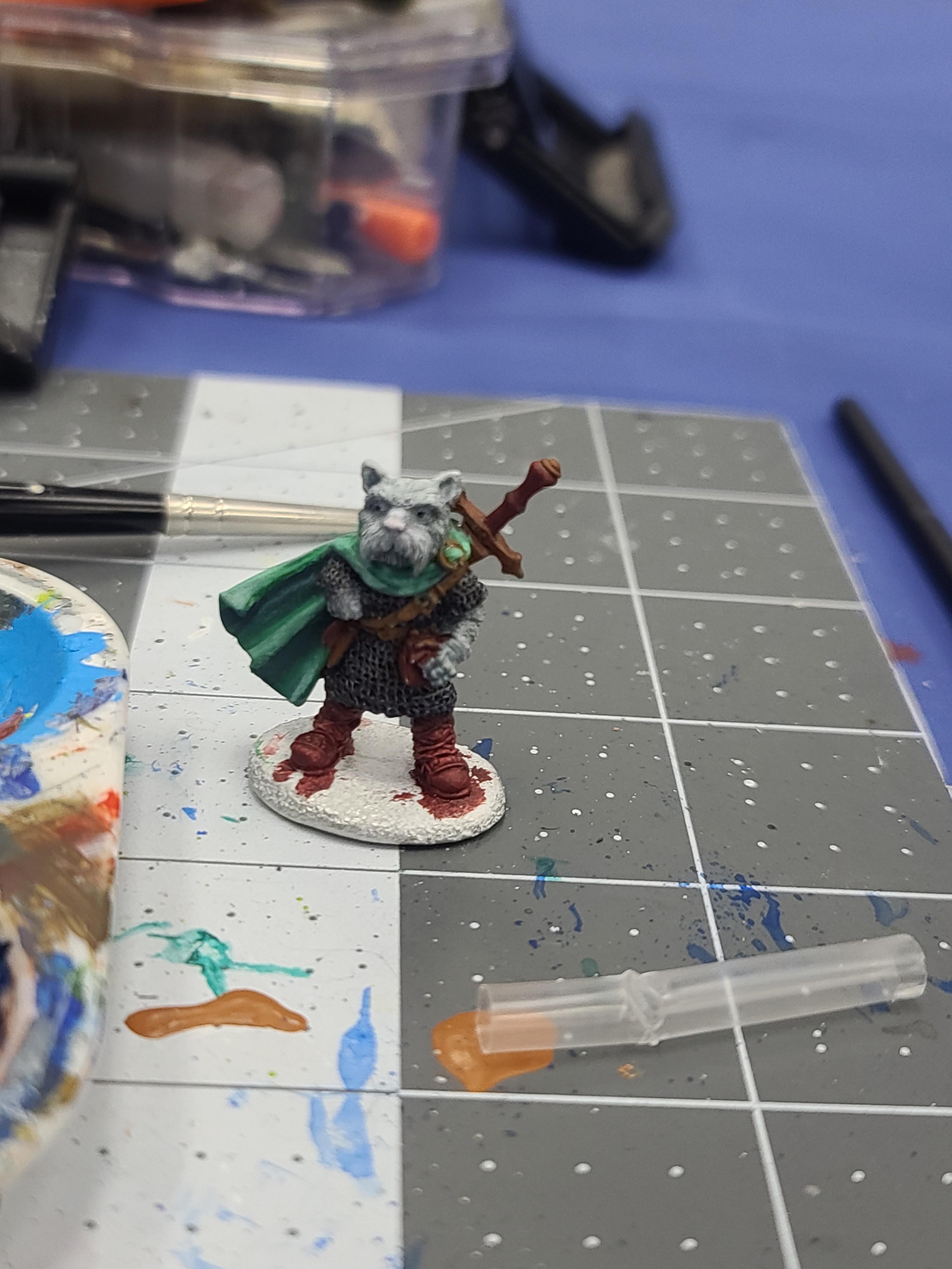 Animal Adventurers, Dark Sword Miniatures, Dog, Dungeons And Dragons, Warriors, Westie