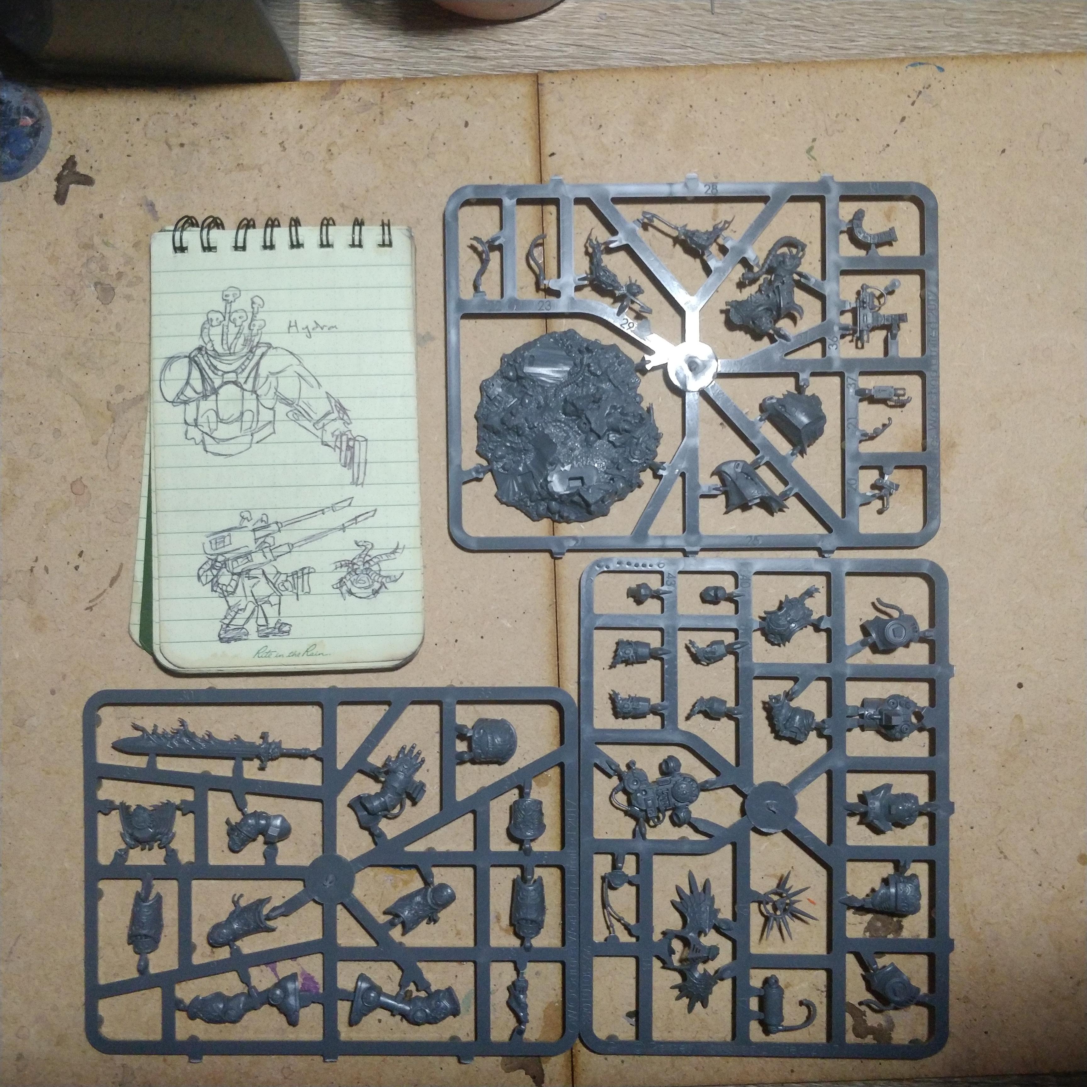Gulliman, N17, Necromunda, Sprue, Ultramarines