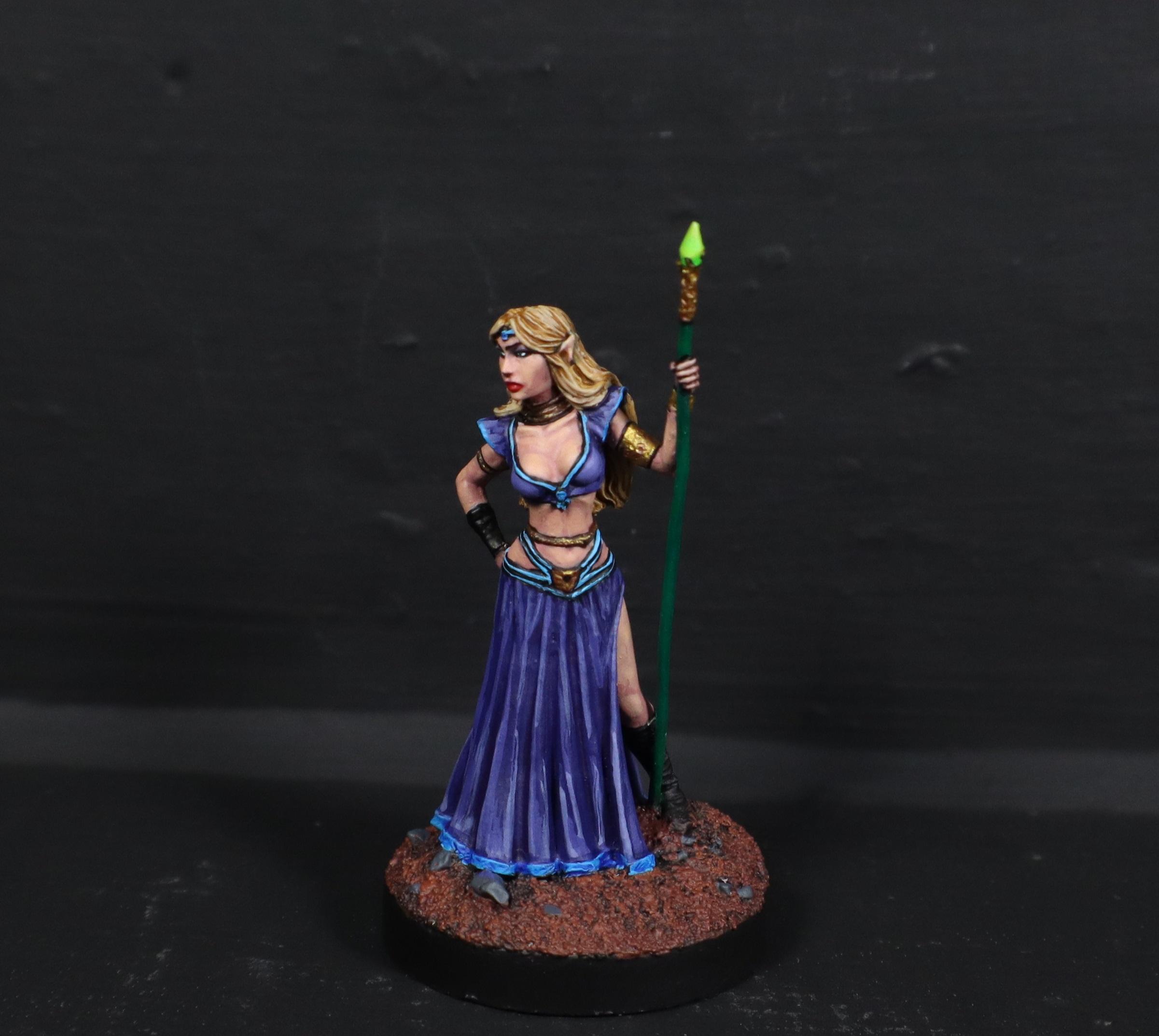28mm, 28mm Miniatures, Carrero Arts, Carreroarts, Dark Sword, Dark Sword Mini Painted, Dark Sword Miniatures, Darksword, Dungeons And Dragons, Fantasy Miniatures, Female Elven Princess, How To Paint Dark Sword, Metal Miniature Painted, Painted Dark Sword Miniature, Pro Painted Miniature, Pro Painted Minis, Rpg Miniature Painted