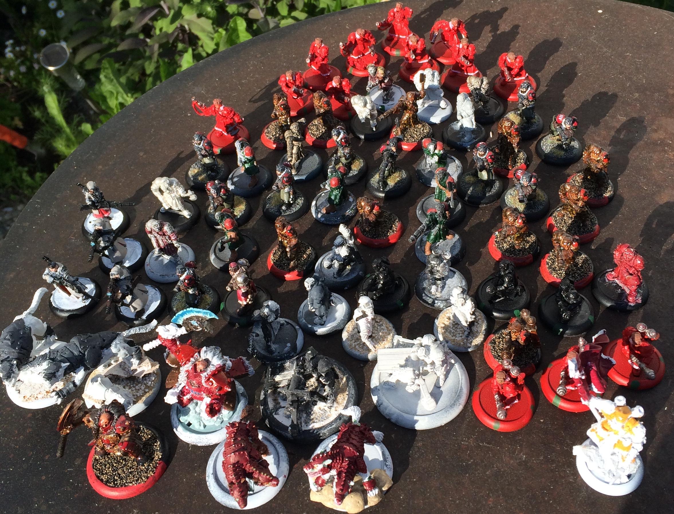 Berserkers, Charakters, Cryx, Cygnar, Khador, Minions, Sentinel, Trollbloods, Warjack