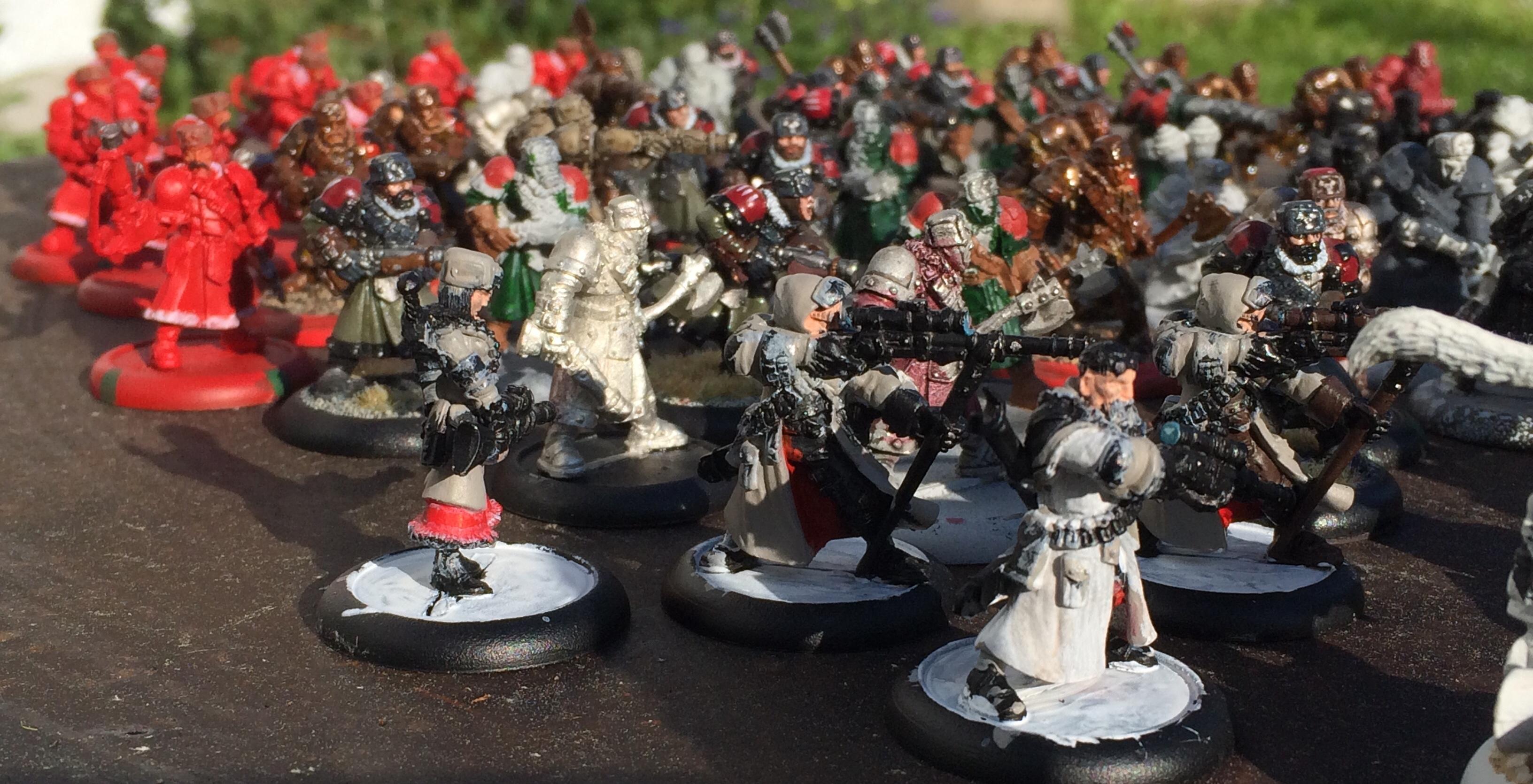 Berserkers, Charakters, Cryx, Cygnar, Khador, Minions, Sentinel, Trollbloods, Warjack