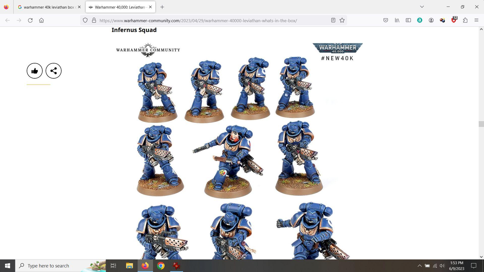 Infernus squad for Leviathan