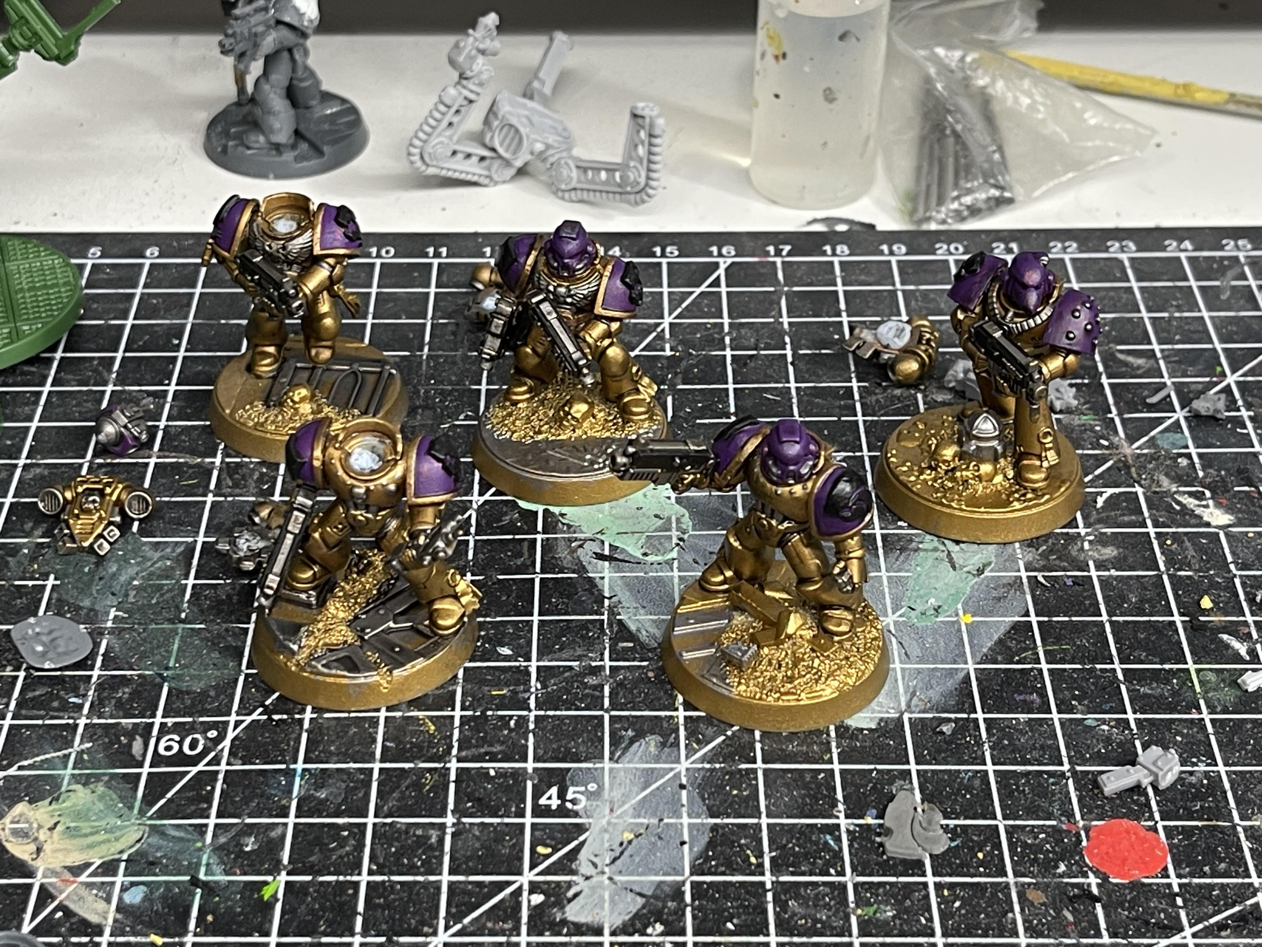 Space Marines, Tacticals, Void Panthers, Warhammer 40,000, Work In Progress