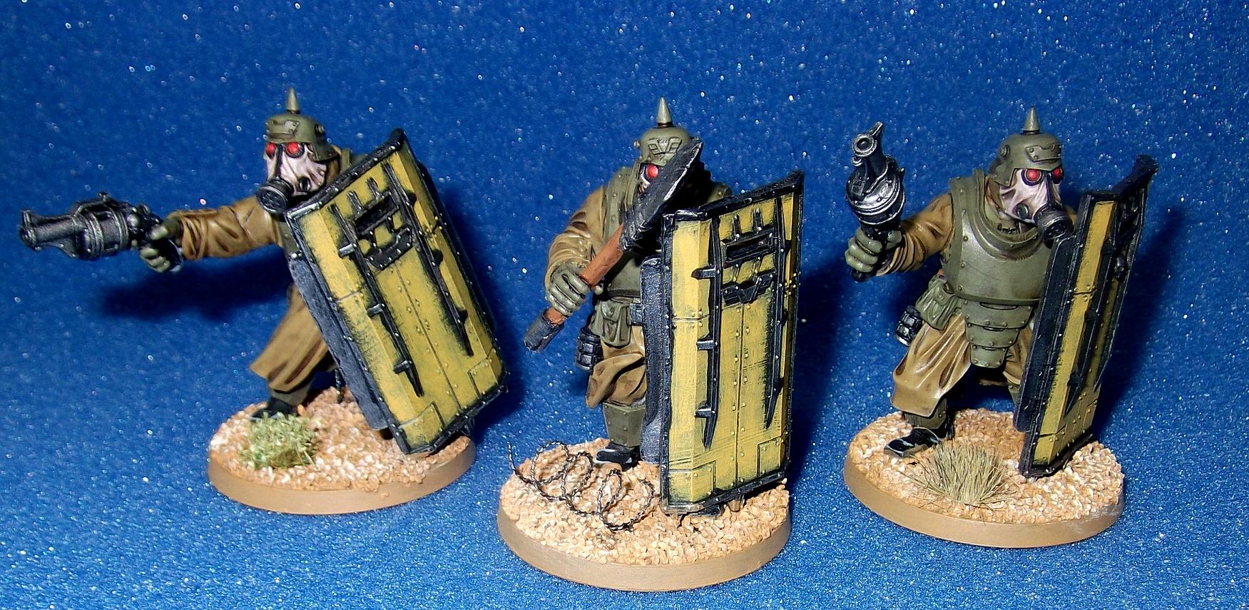 Death Korps of Krieg, Imperial Guard, Ogryns, Shieldwolf, Warhammer 40,000