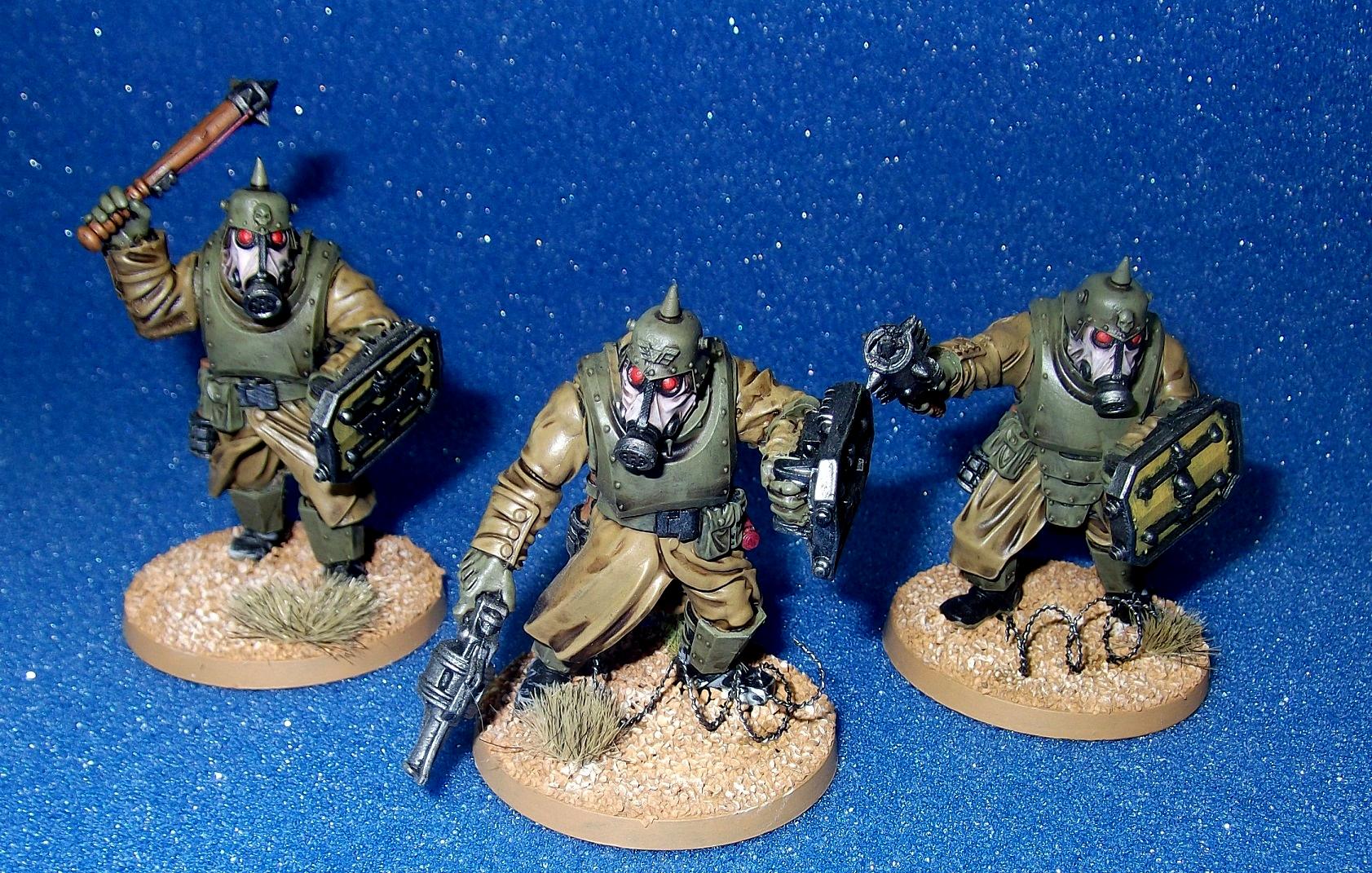 Death Korps of Krieg, Imperial Guard, Ogryns, Shieldwolf, Warhammer 40,000