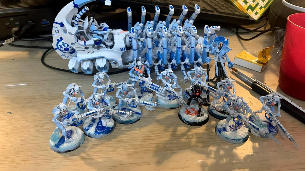 Snowcrons glowing 3