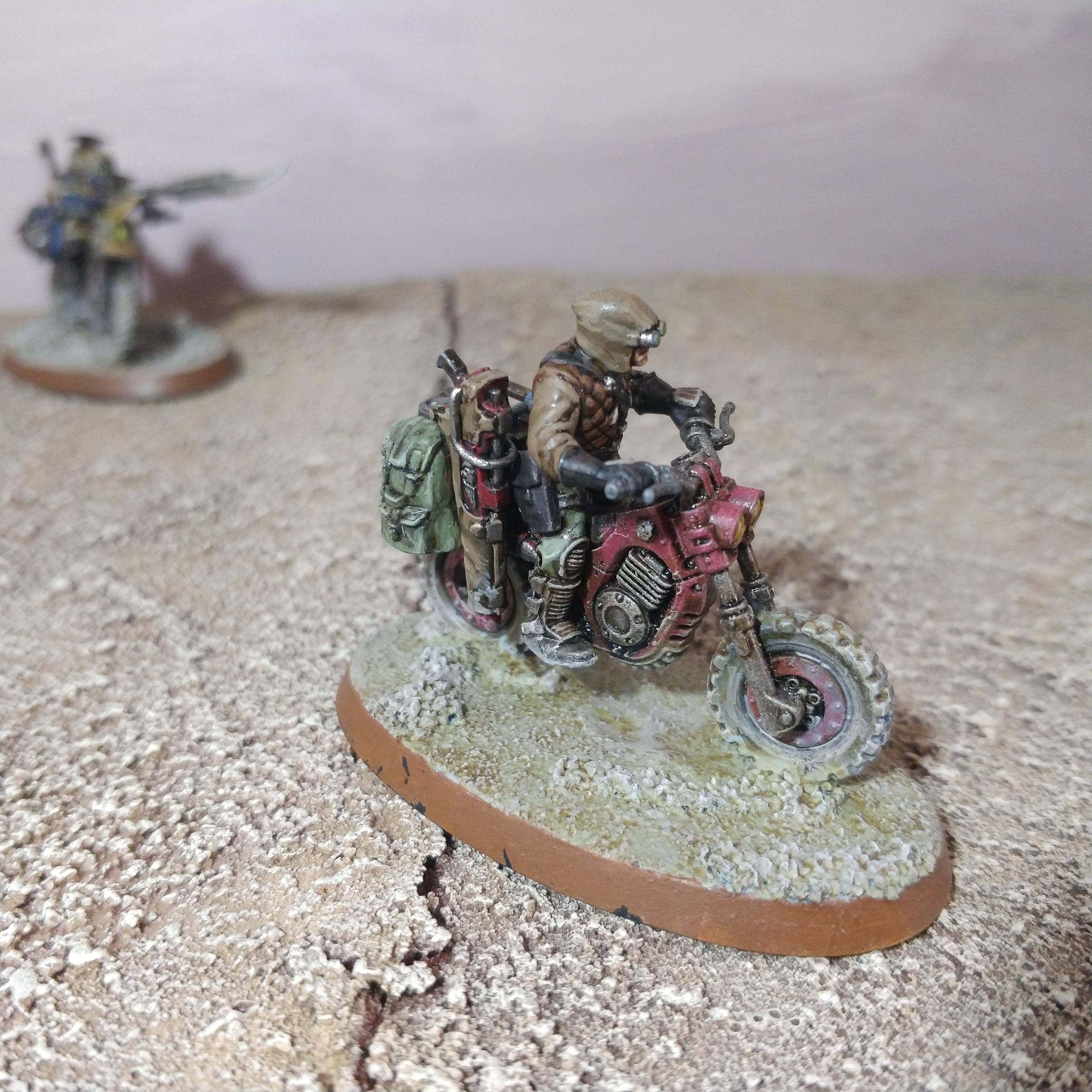 Ash Wastes, Bike, Civilian, N17, Necromunda