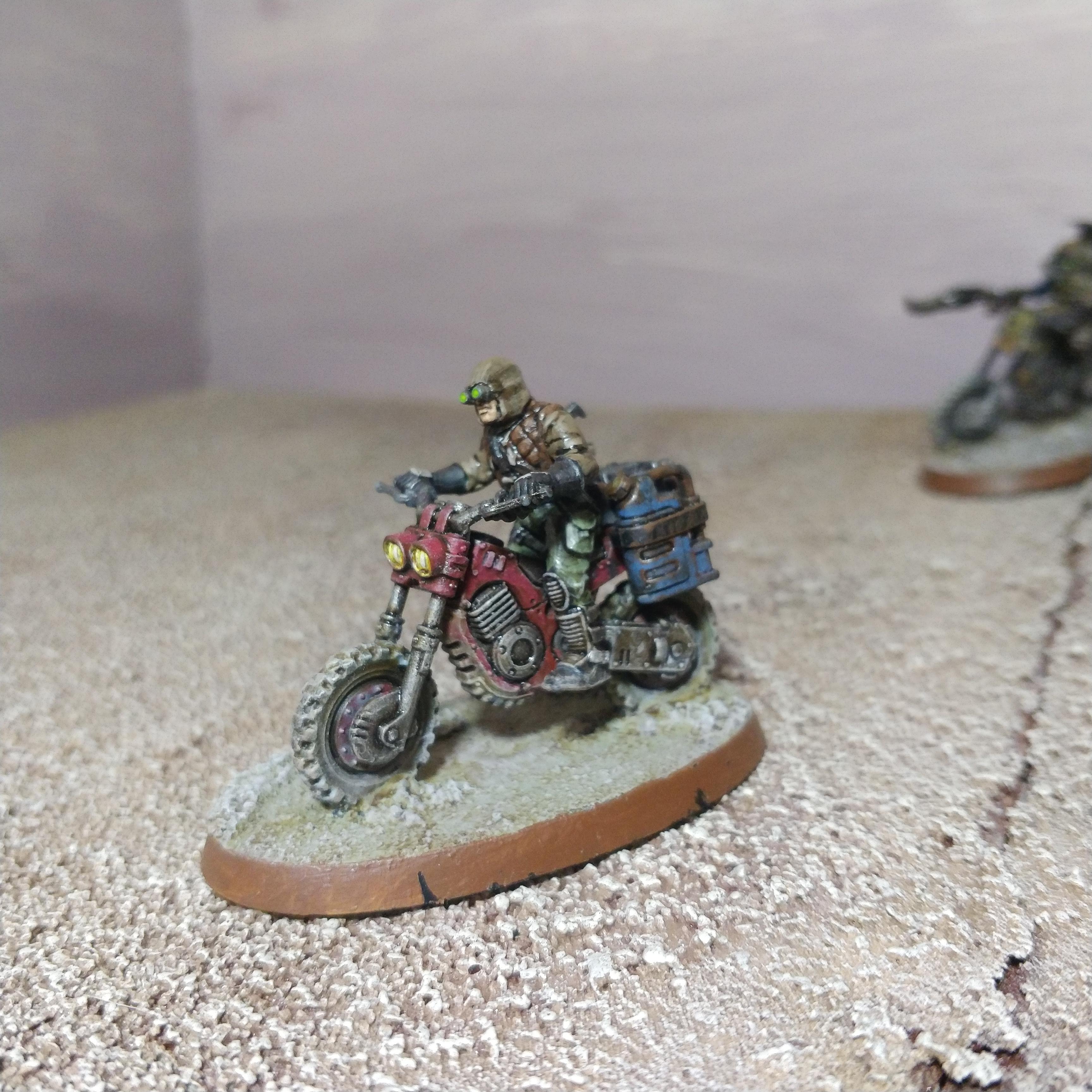 Ash Wastes, Bike, Civilian, N17, Necromunda