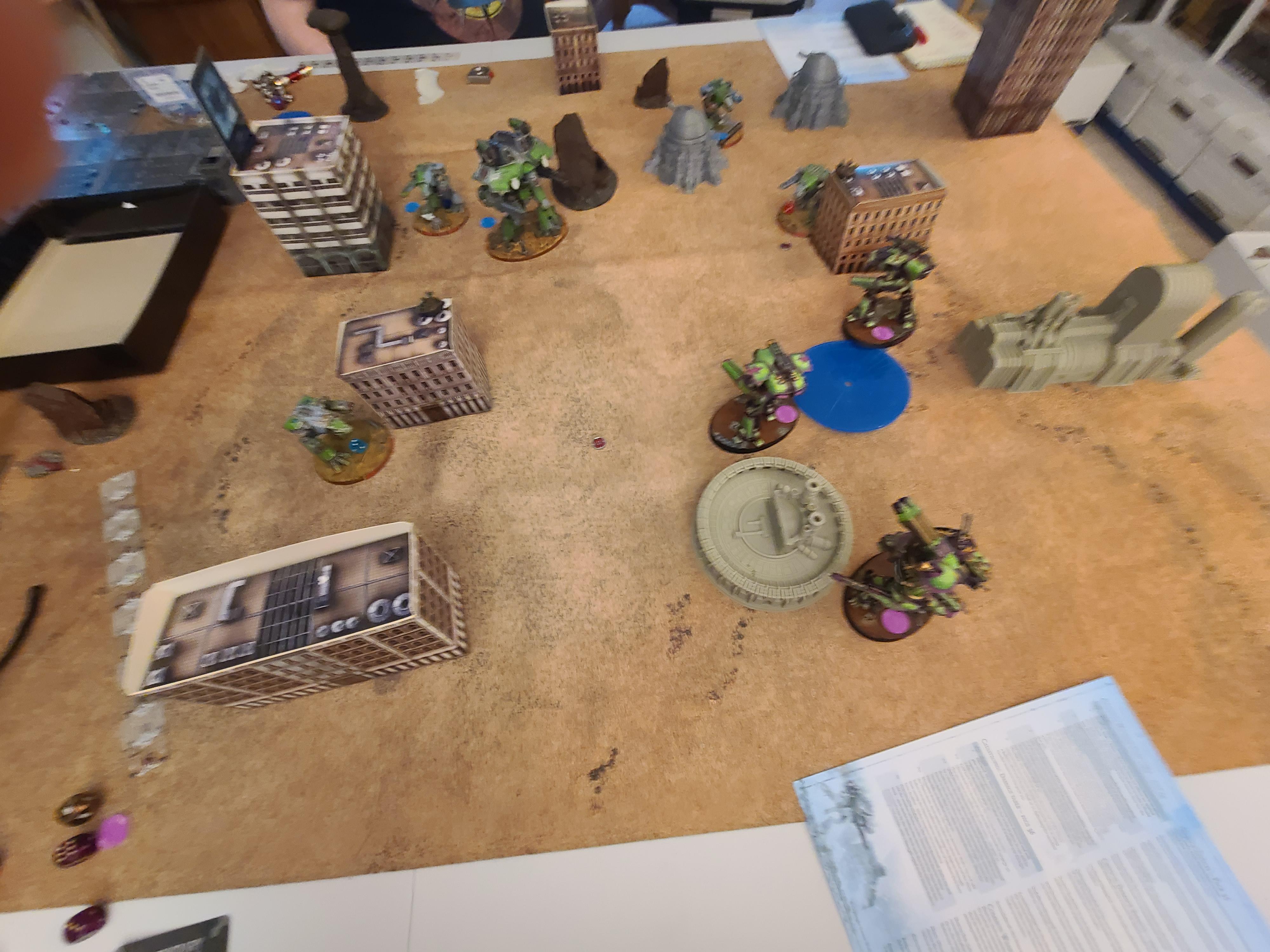 6mm, Adeptus Titanicus, Dropzone Terrain, Open Engine War