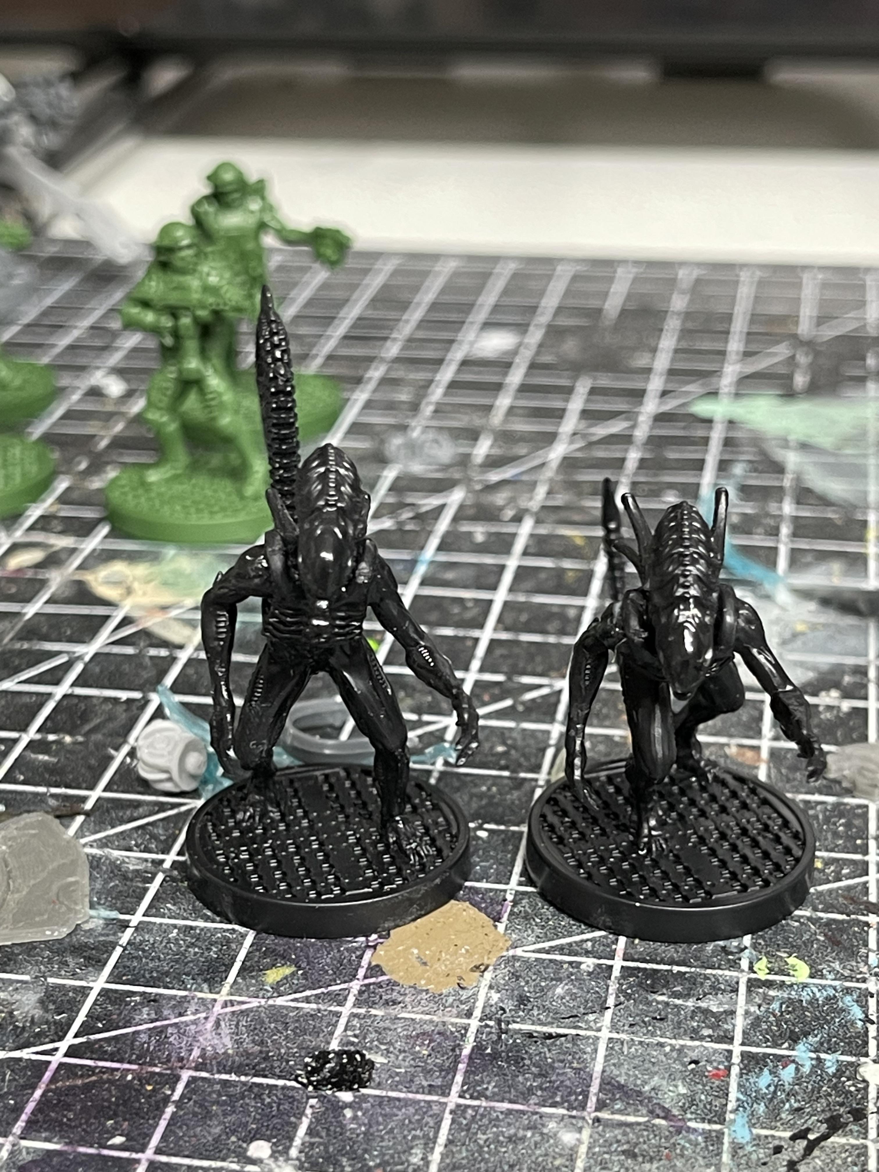 Aliens, Aliens: Another Glorious Day In The Corps, Work In Progress, Xenomorphs