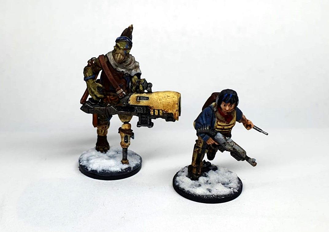 Captain, First Mate, Stargrave