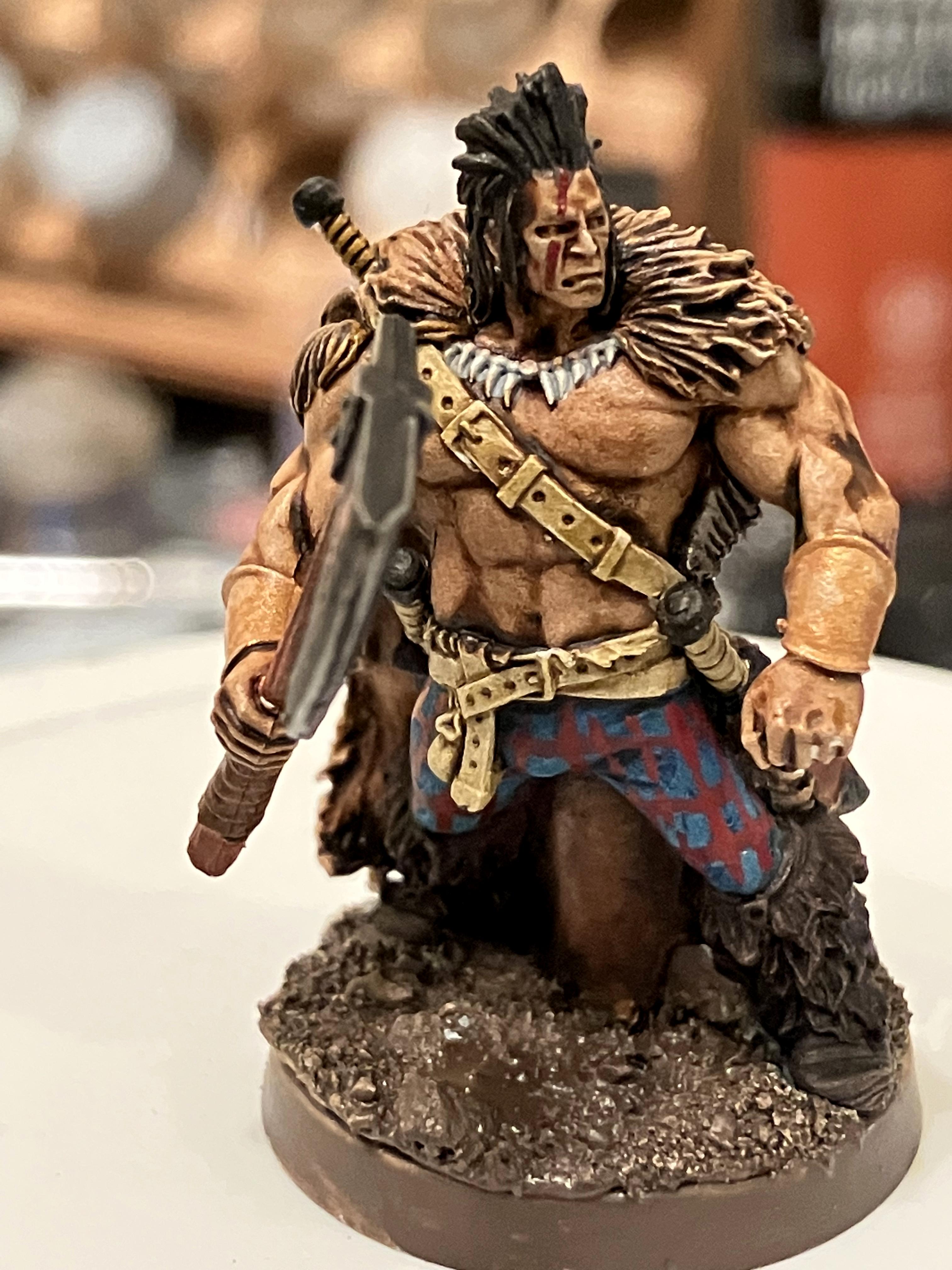 Barbarian, Dungeon And Dragons, Dungeons And Dragons, Painting, Warhammer Fantasy