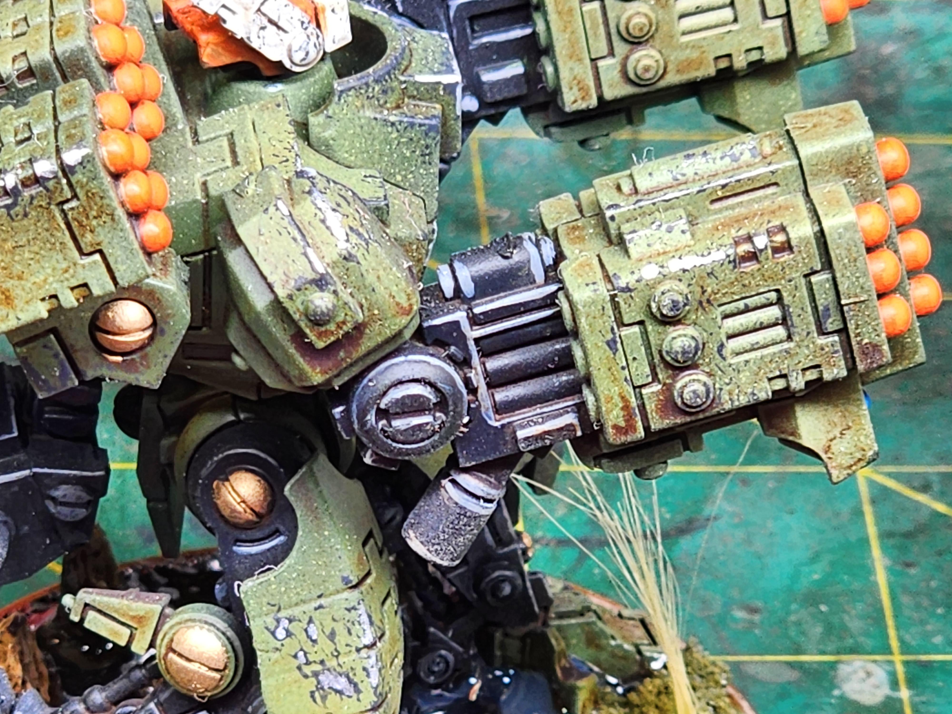 Broadside Battlesuits, Green, Missiles, Orange, Tau, Water Effects