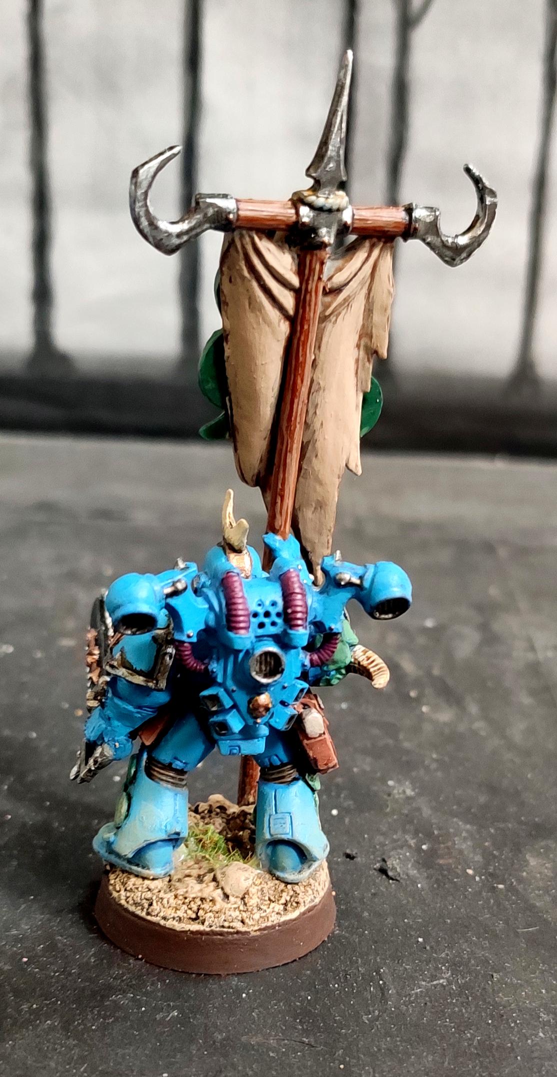 Alpha Legion, Banner, Chain Sword, Chaos, Chaos Space Marines, Chaos Undivided, Conversion, Heresy, Heretic Astartes, Hydra Dominatus, Infantry, Kitbash, Regiment, Scales, Traitor Legions, Warhammer 40,000