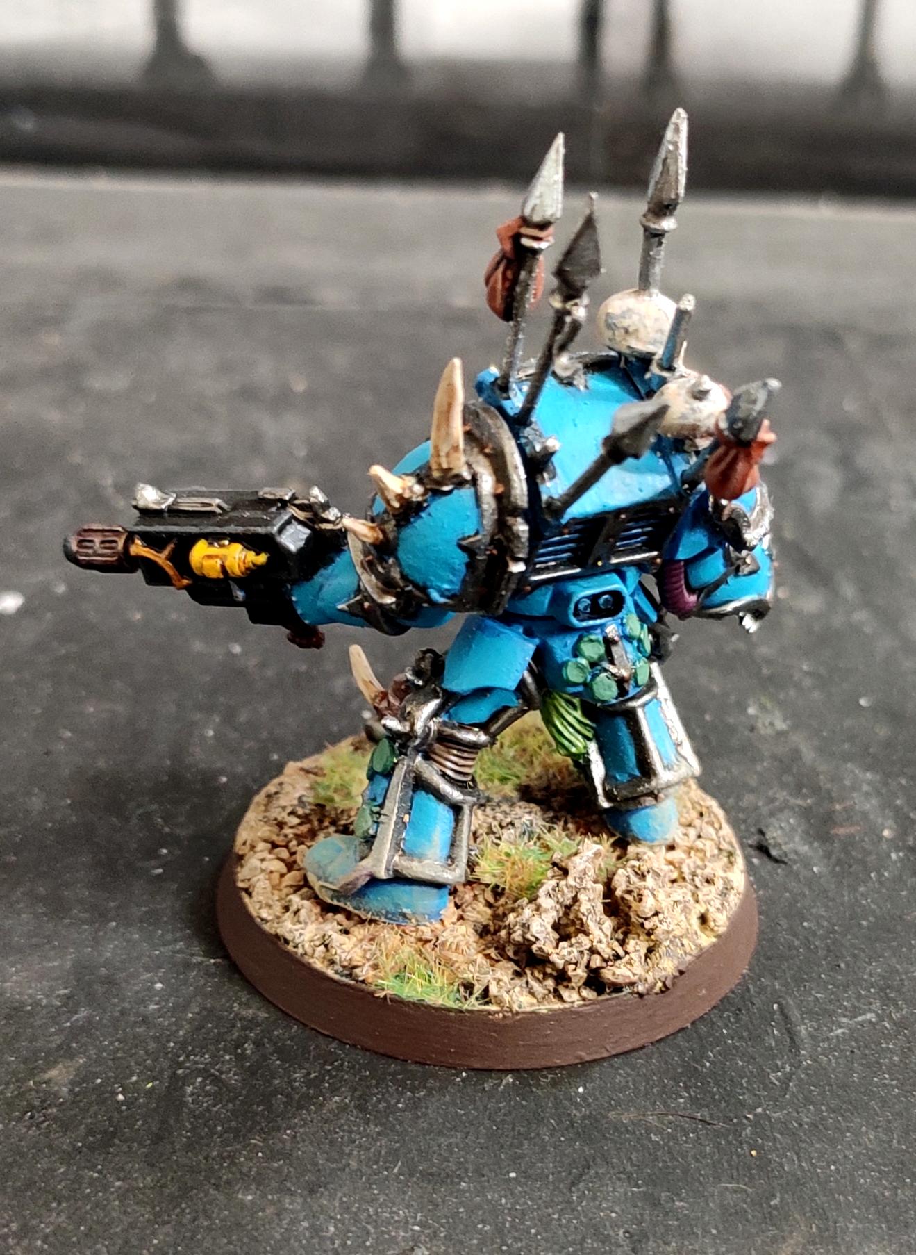 Alpha Legion, Chain Fist, Chaos, Chaos Space Marines, Chaos Undivided, Combi Weapon, Conversion, Heresy, Heretic Astartes, Hydra Dominatus, Infantry, Kitbash, Regiment, Scales, Terminator Armor, Traitor Legions, Warhammer 40,000