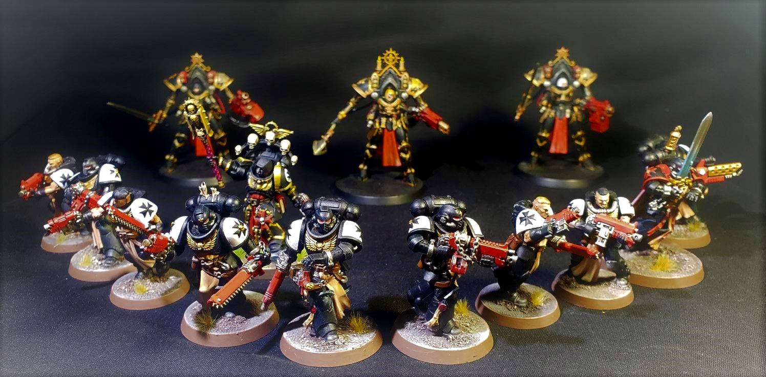 Black Templars, Crusaders, Sisters Of Battle - Crusader Squad - Gallery ...