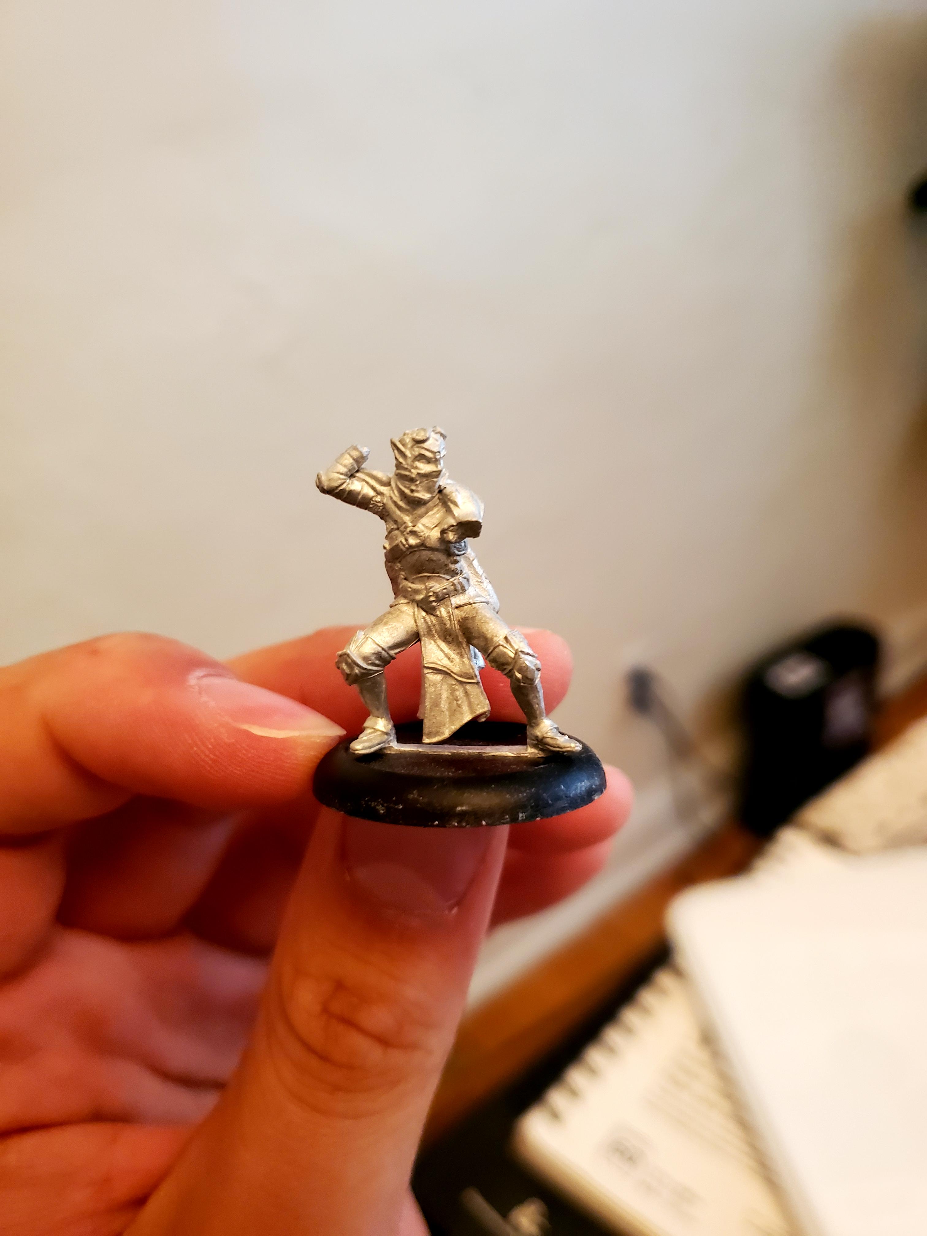 Sacrificial miniature