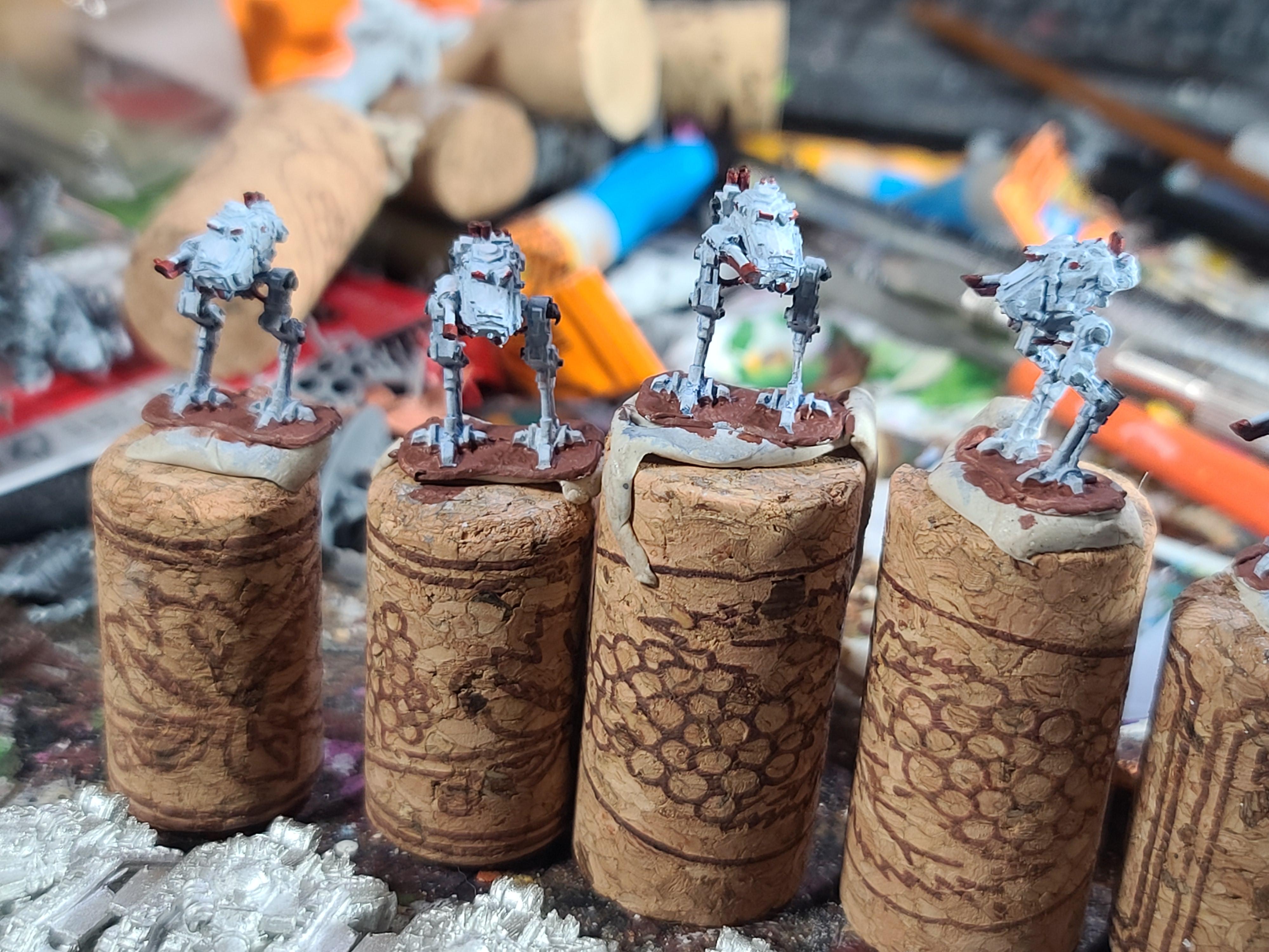 6mm, Epic, Games Workshop, Imperial Guard, Sentinel Squadron, Steel Legion