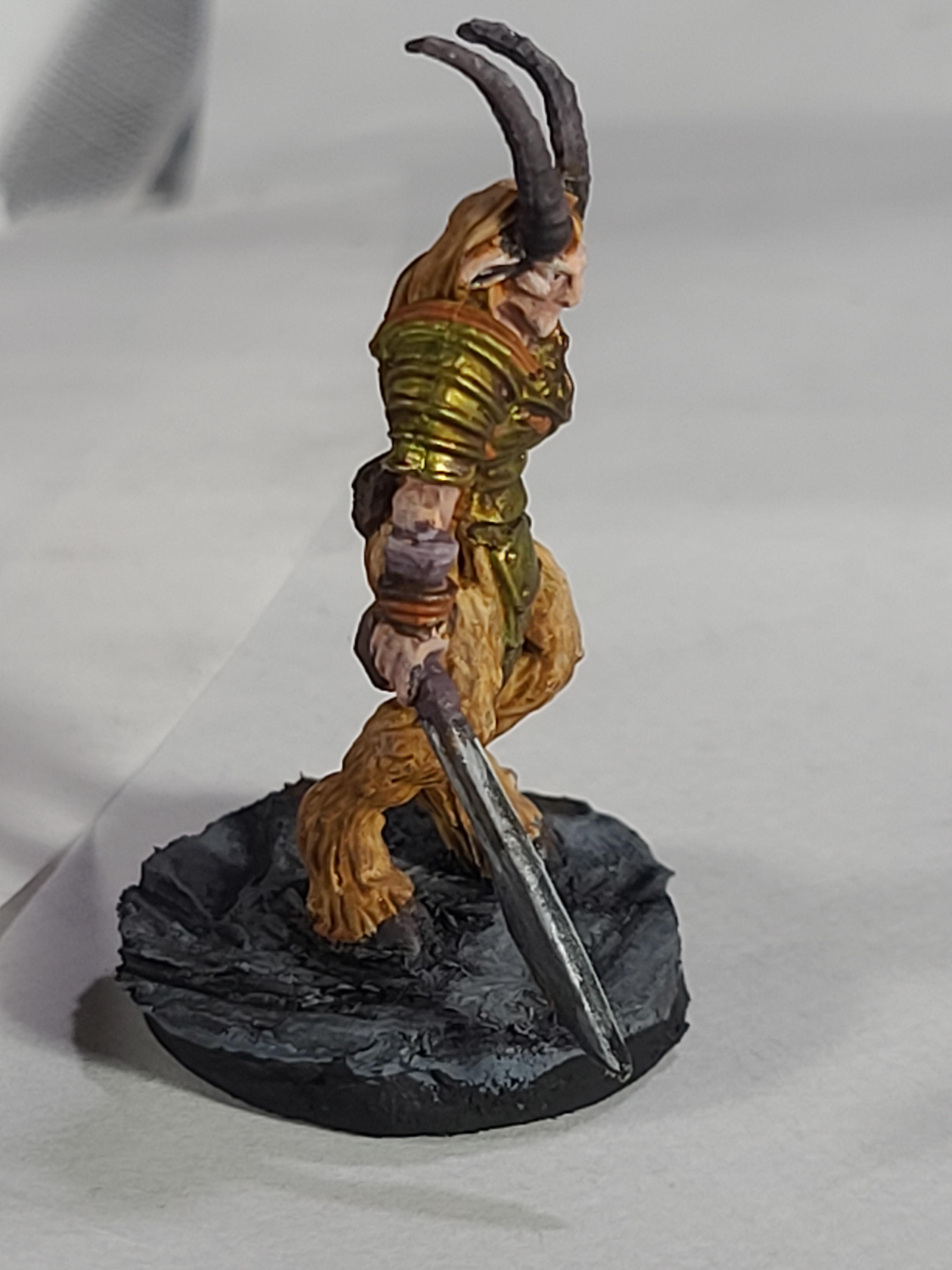 Bones, Dungeons And Dragons, Pvc, Reaper Miniatures, Satyr, Speedpaint 2.0, Warhammer Fantasy